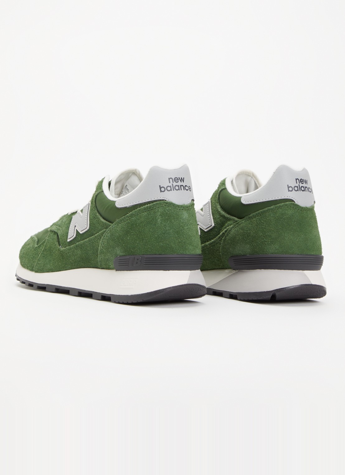 New Balance 475 sneaker met suède details - achterkant 6 groen