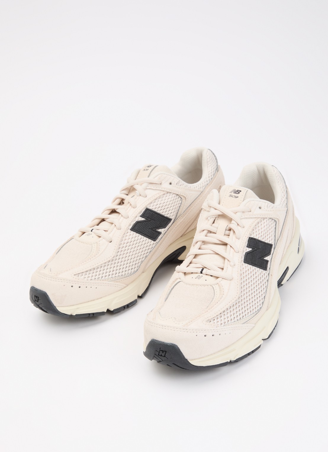 New Balance 509 sneaker met mesh details  - detail 3 beige