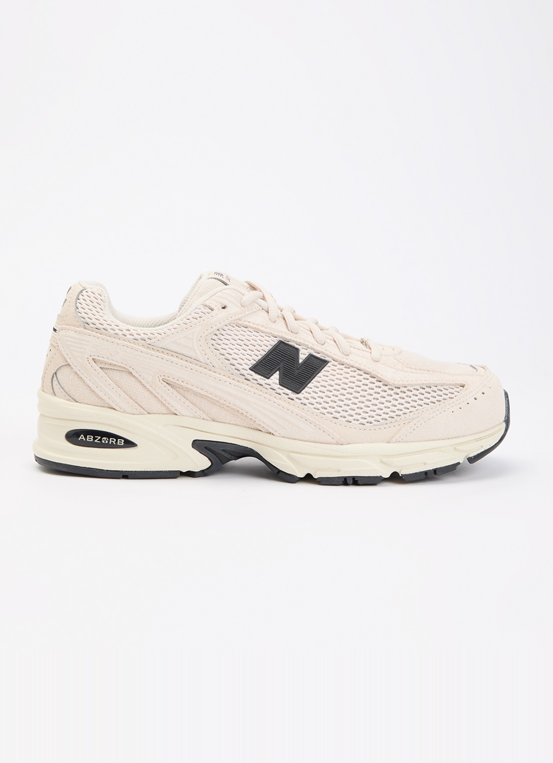 New Balance 509 sneaker met mesh details  - voorkant 2 beige