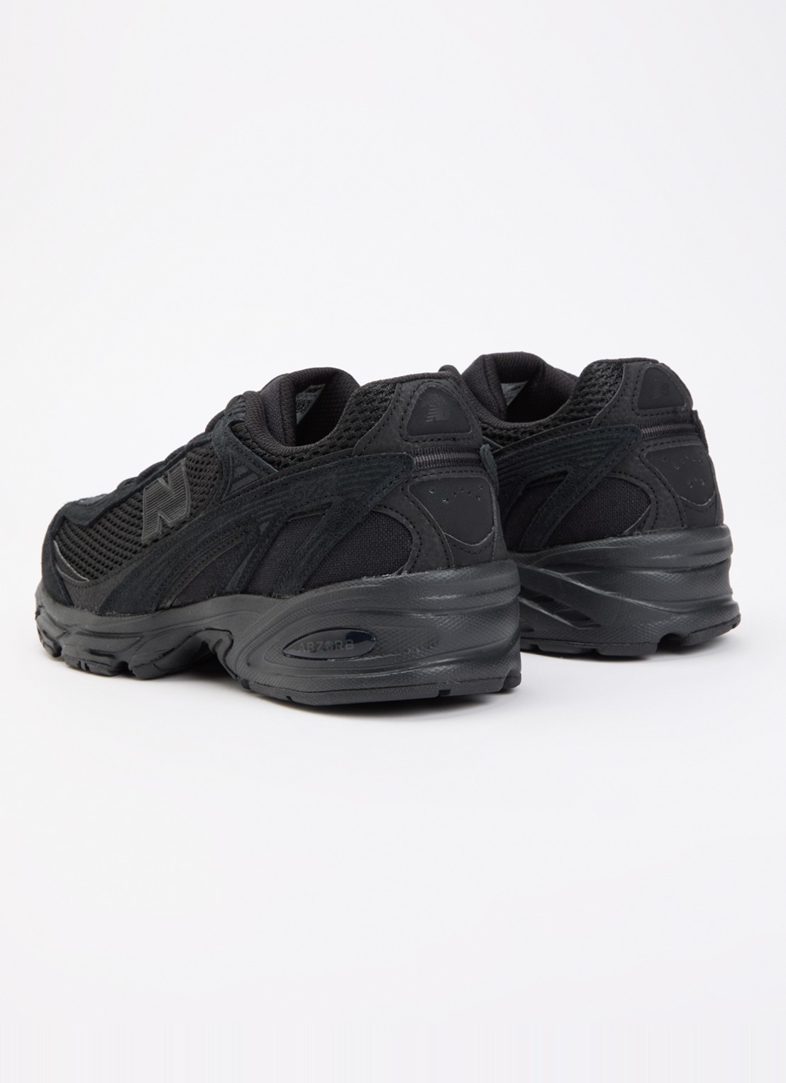 New Balance 509 sneaker met mesh details - achterkant 2 zwart