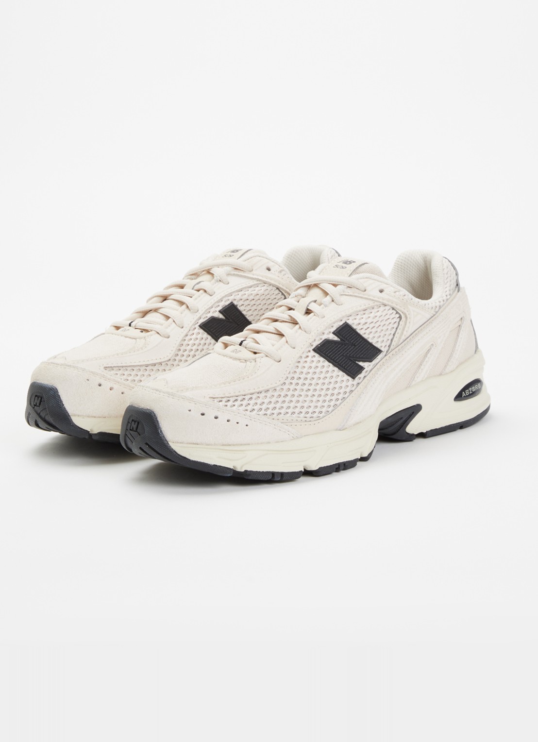 New Balance 509 sneaker van suède met mesh details  - detail 3 beige