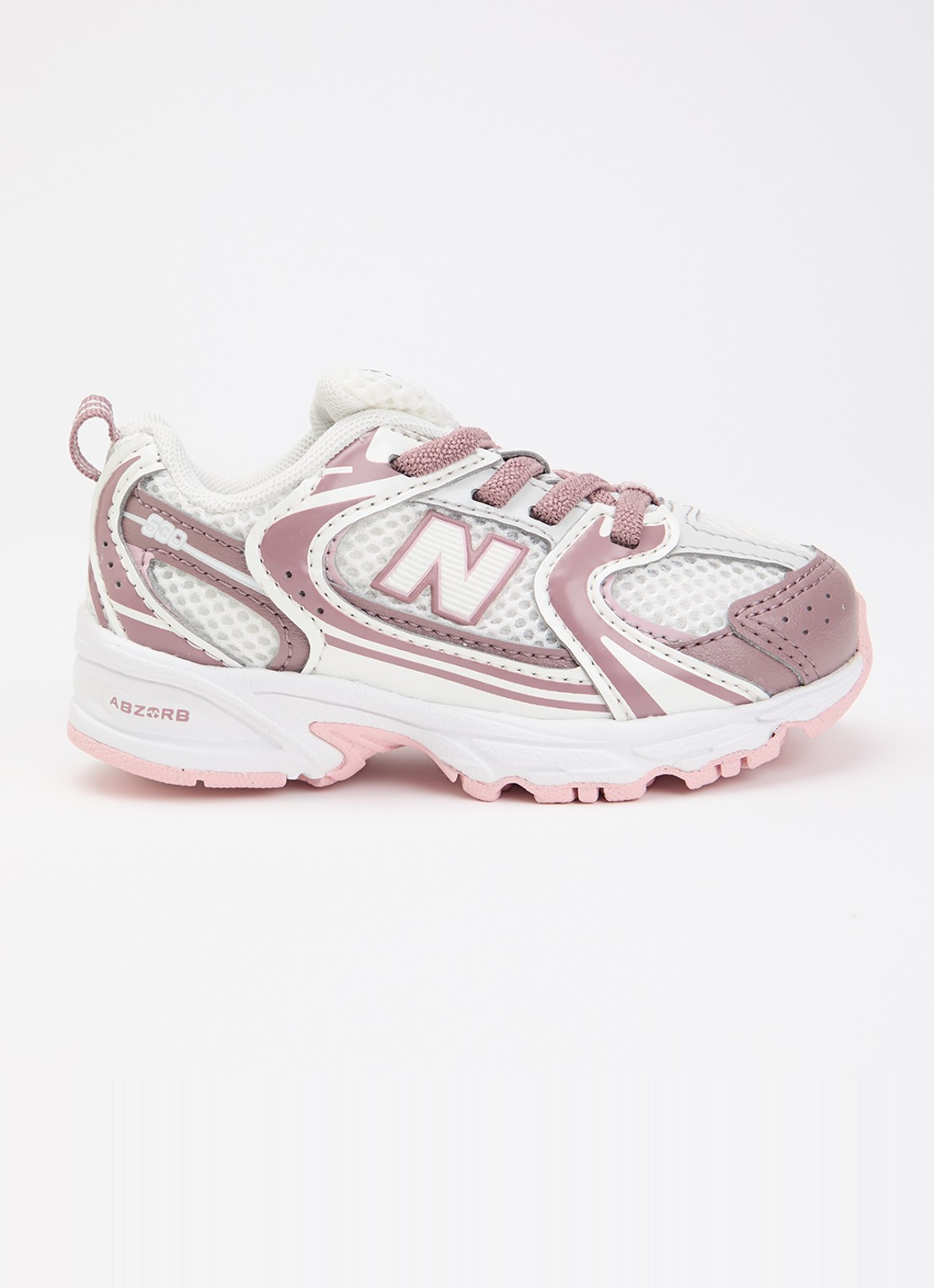 New Balance 530 sneaker met details van mesh - voorkant roze