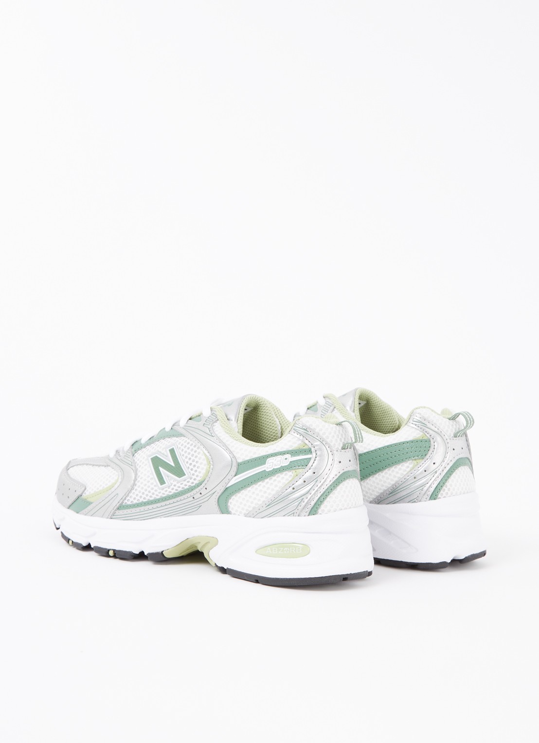 New Balance 530 sneaker met mesh details - achterkant 6 groen
