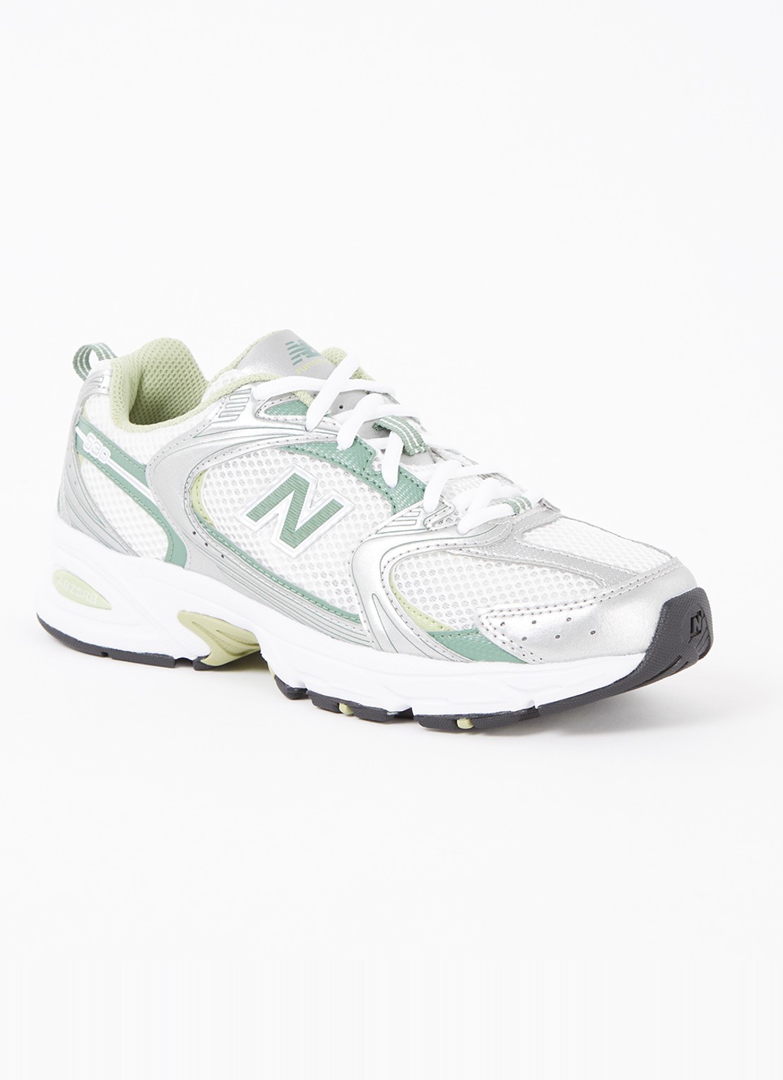 New Balance 530 sneaker met mesh details - voorkant 4 groen