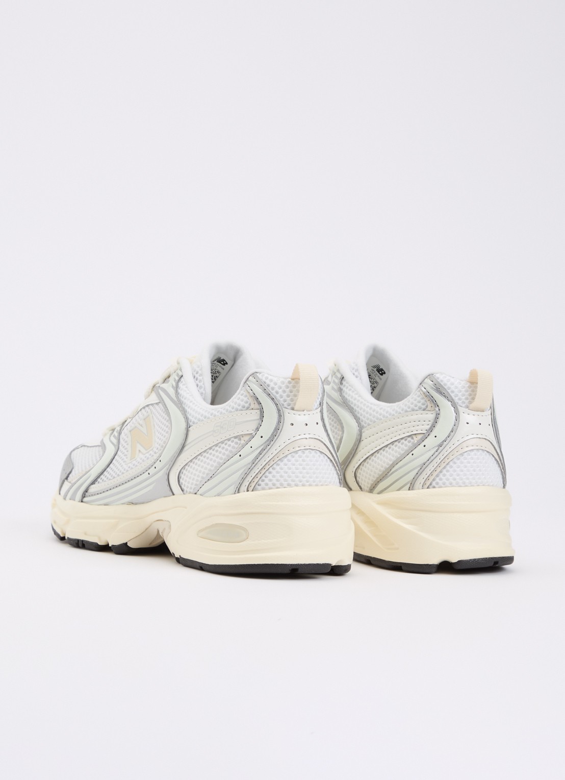 New Balance 530 sneaker met mesh details - achterkant wit