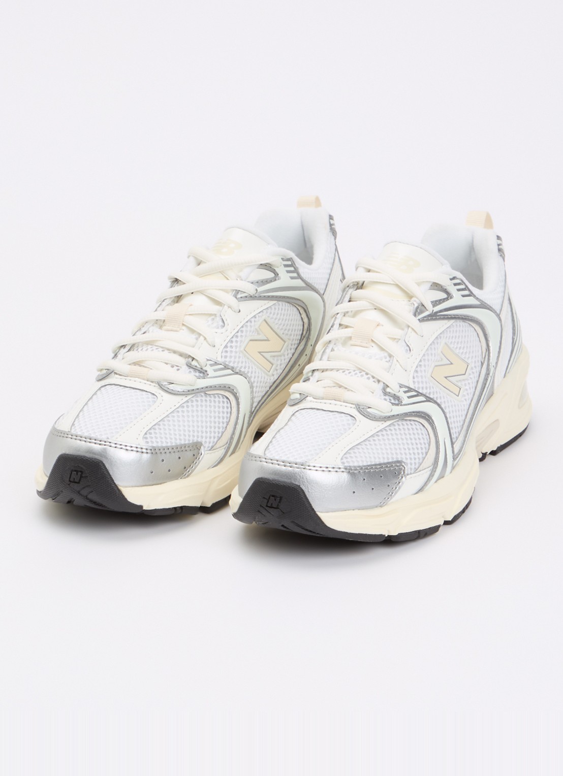 New Balance 530 sneaker met mesh details - detail 2 wit
