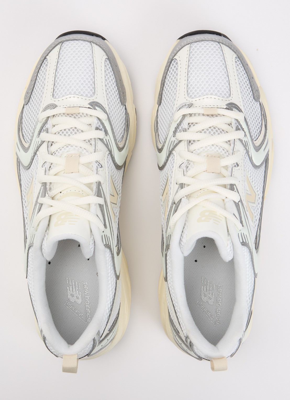 New Balance 530 sneaker met mesh details - detail 3 wit
