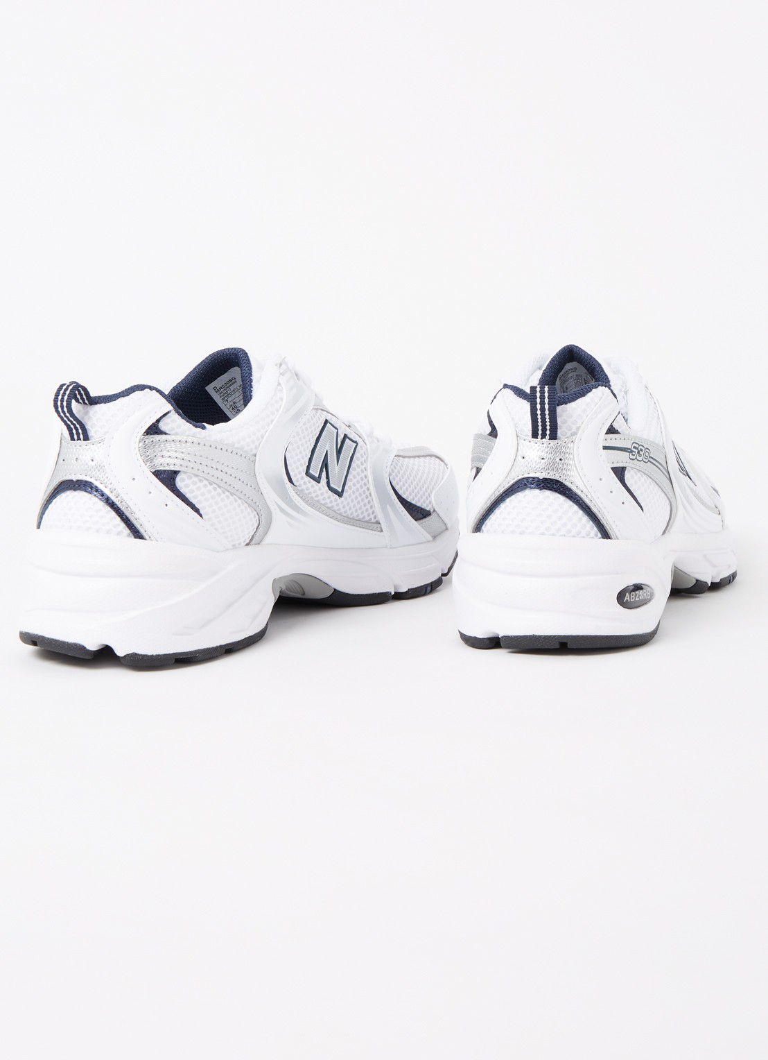 New Balance 530 sneaker met mesh details - detail 4 wit