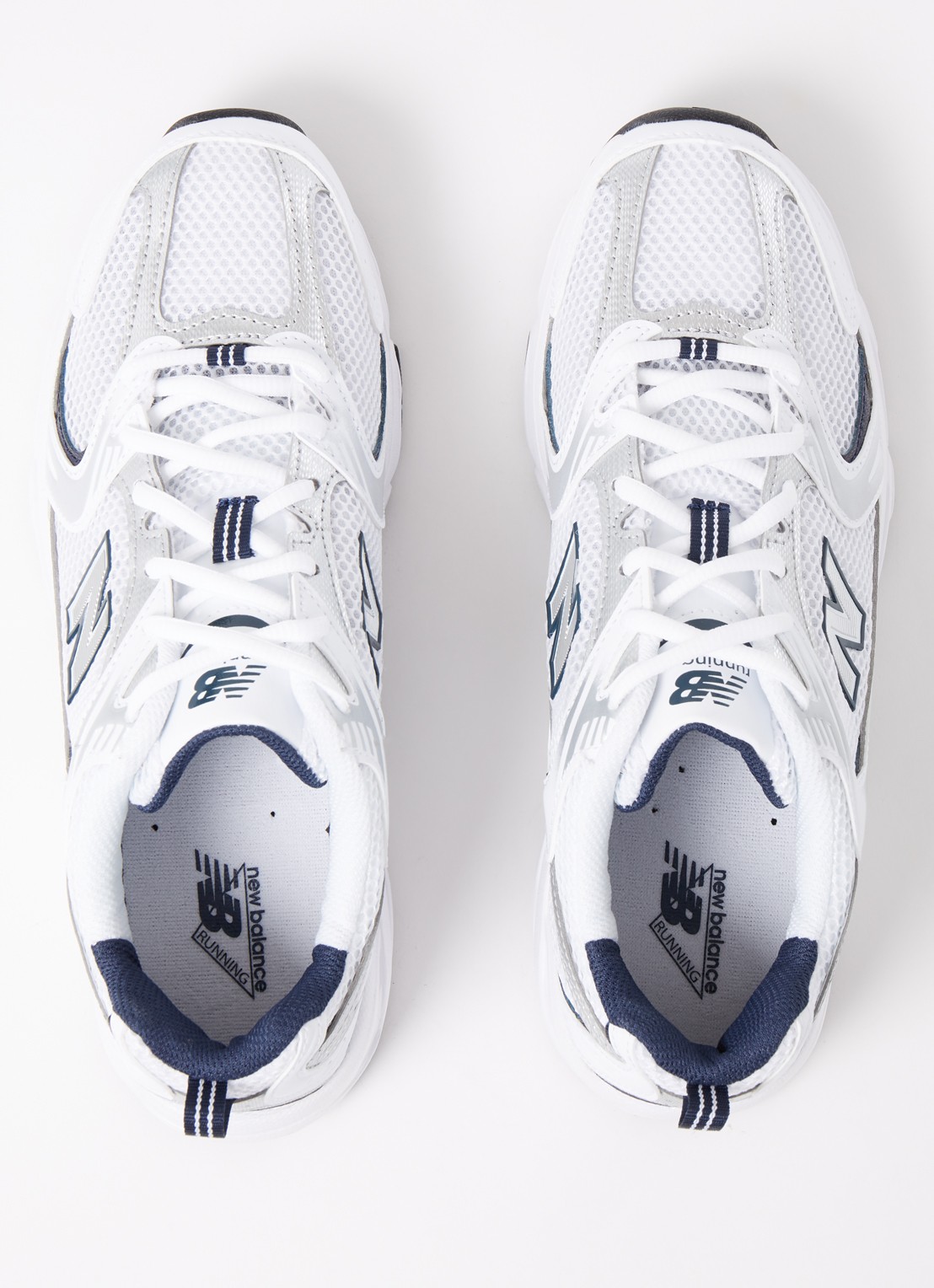 New Balance 530 sneaker met mesh details - detail 5 wit
