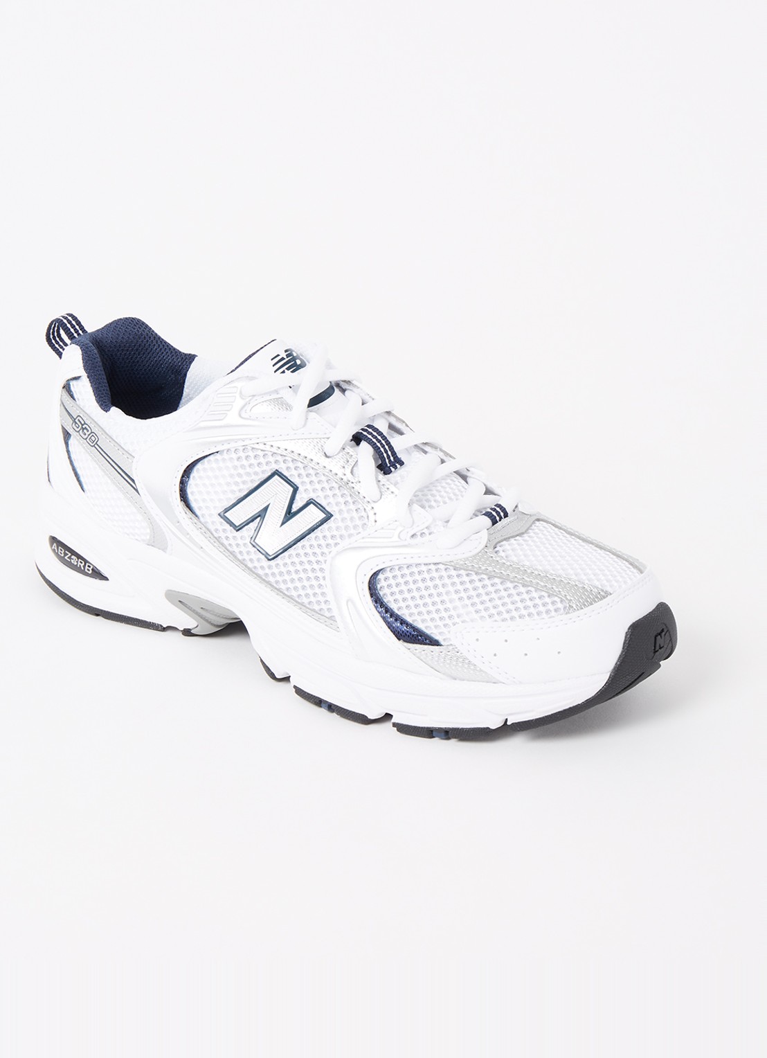 New Balance 530 sneaker met mesh details - voorkant 2 wit