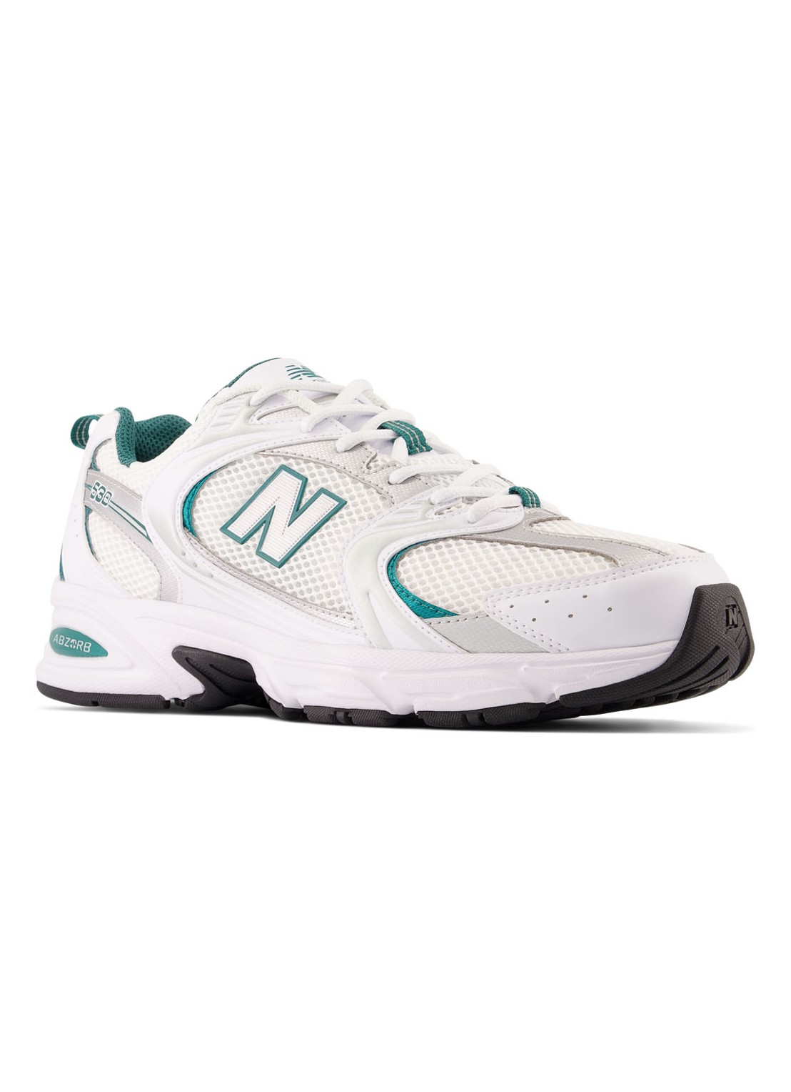 New Balance 530 sneaker met mesh details - voorkant 5 groen
