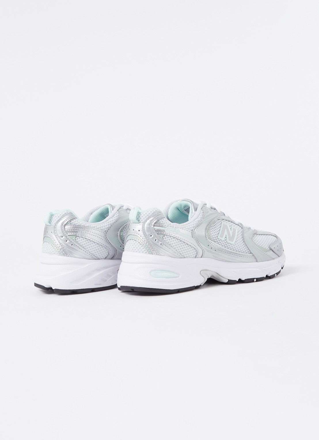New Balance 530 sneaker met mesh details - detail 3 wit
