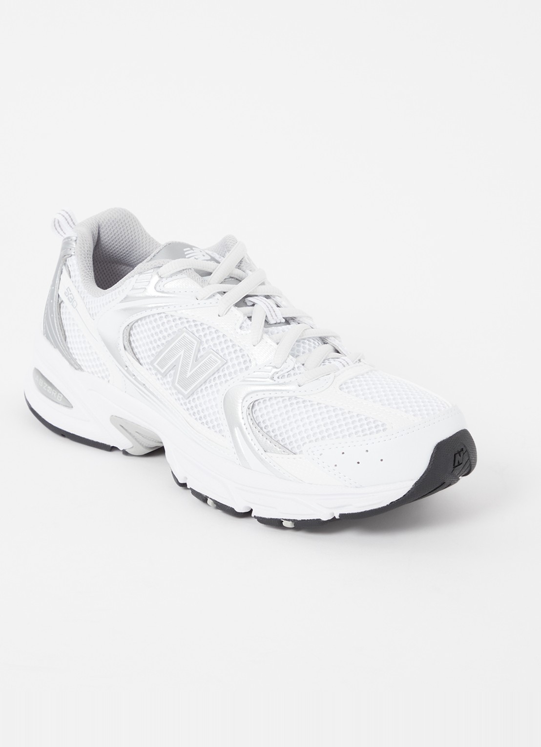 New Balance 530 sneaker met mesh details  - voorkant 7 wit
