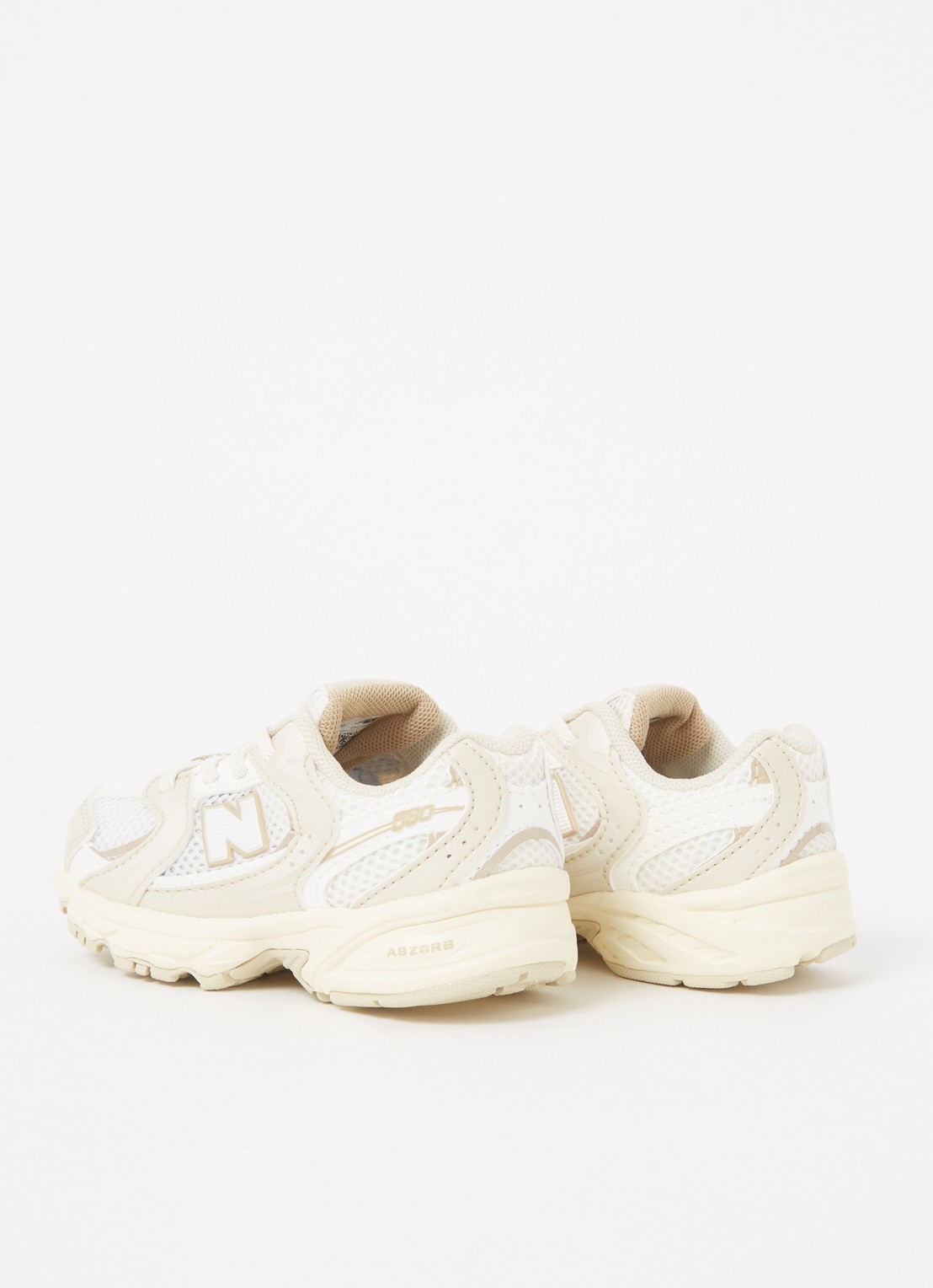 New Balance 530 sneaker met mesh details  - detail beige
