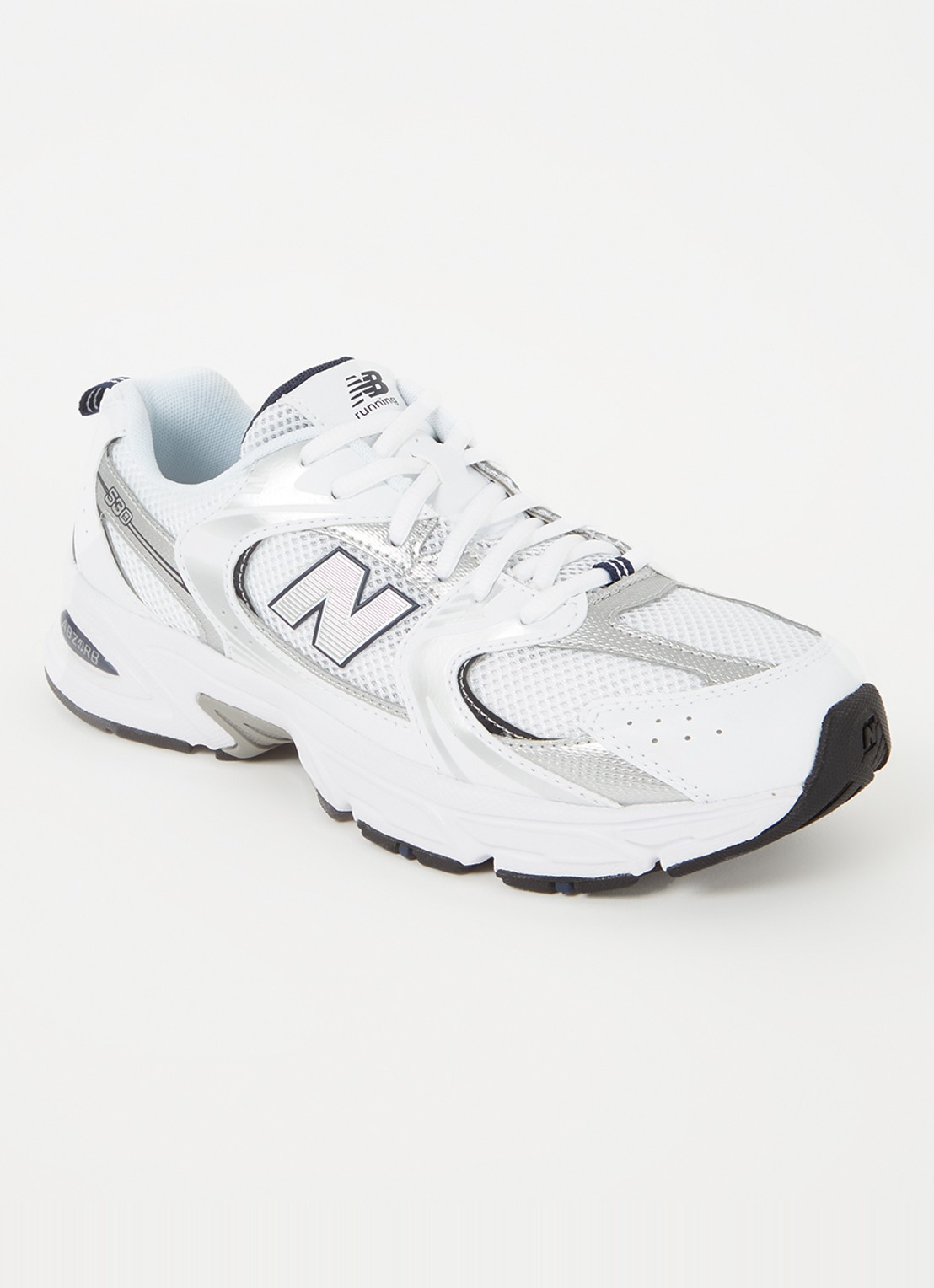 New Balance 530 sneaker met mesh details - voorkant 4 wit