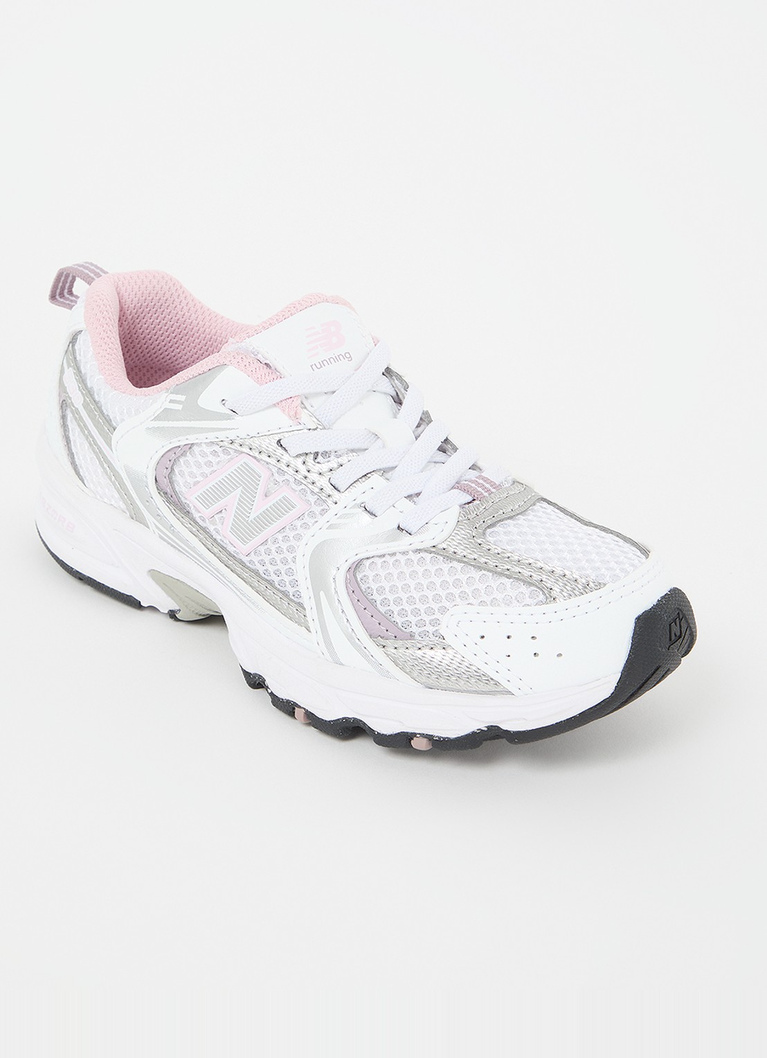 New Balance 530 sneaker met mesh details - voorkant 3 lichtroze