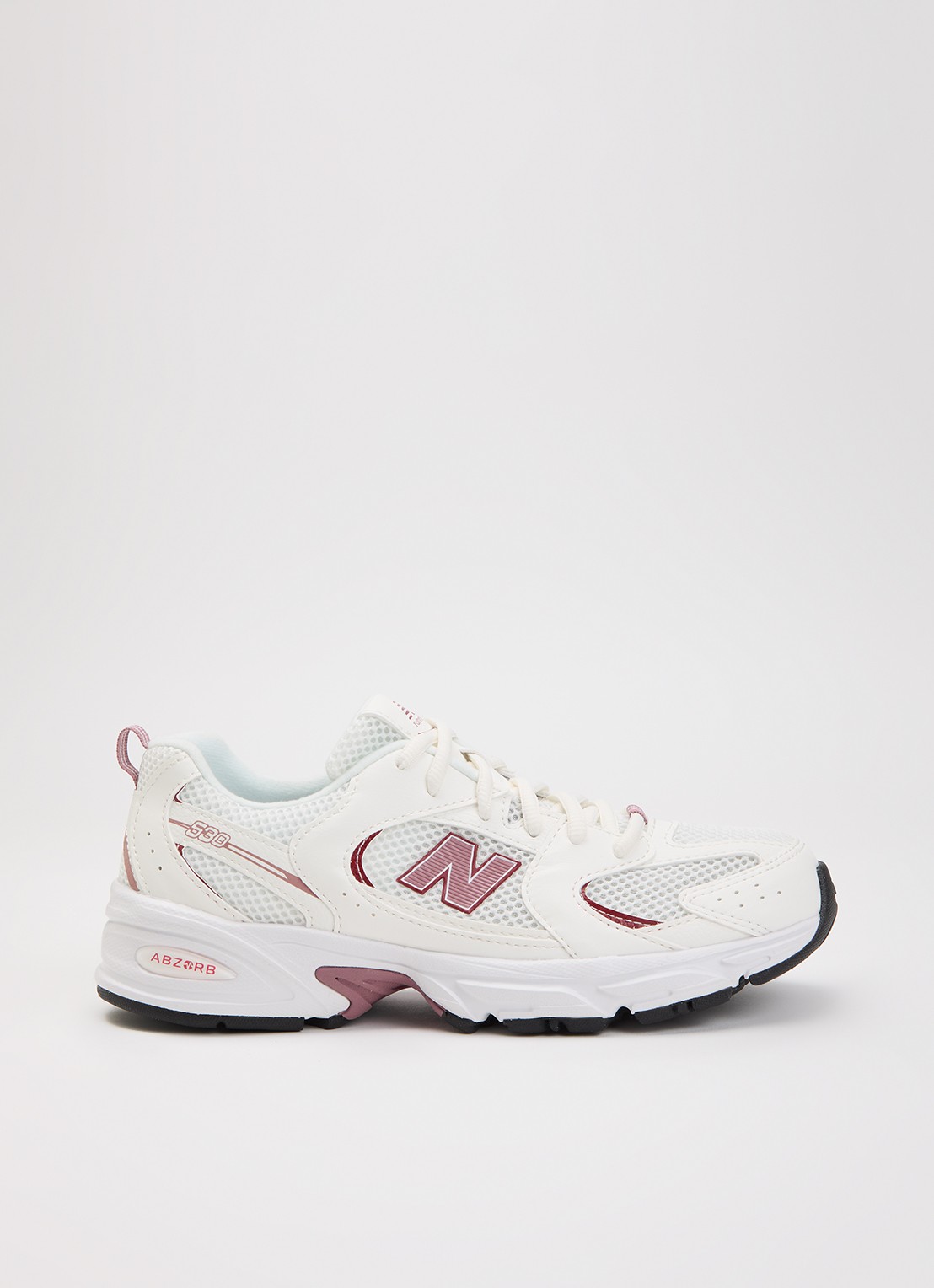 New Balance 530 sneaker met mesh details - voorkant 2 wit
