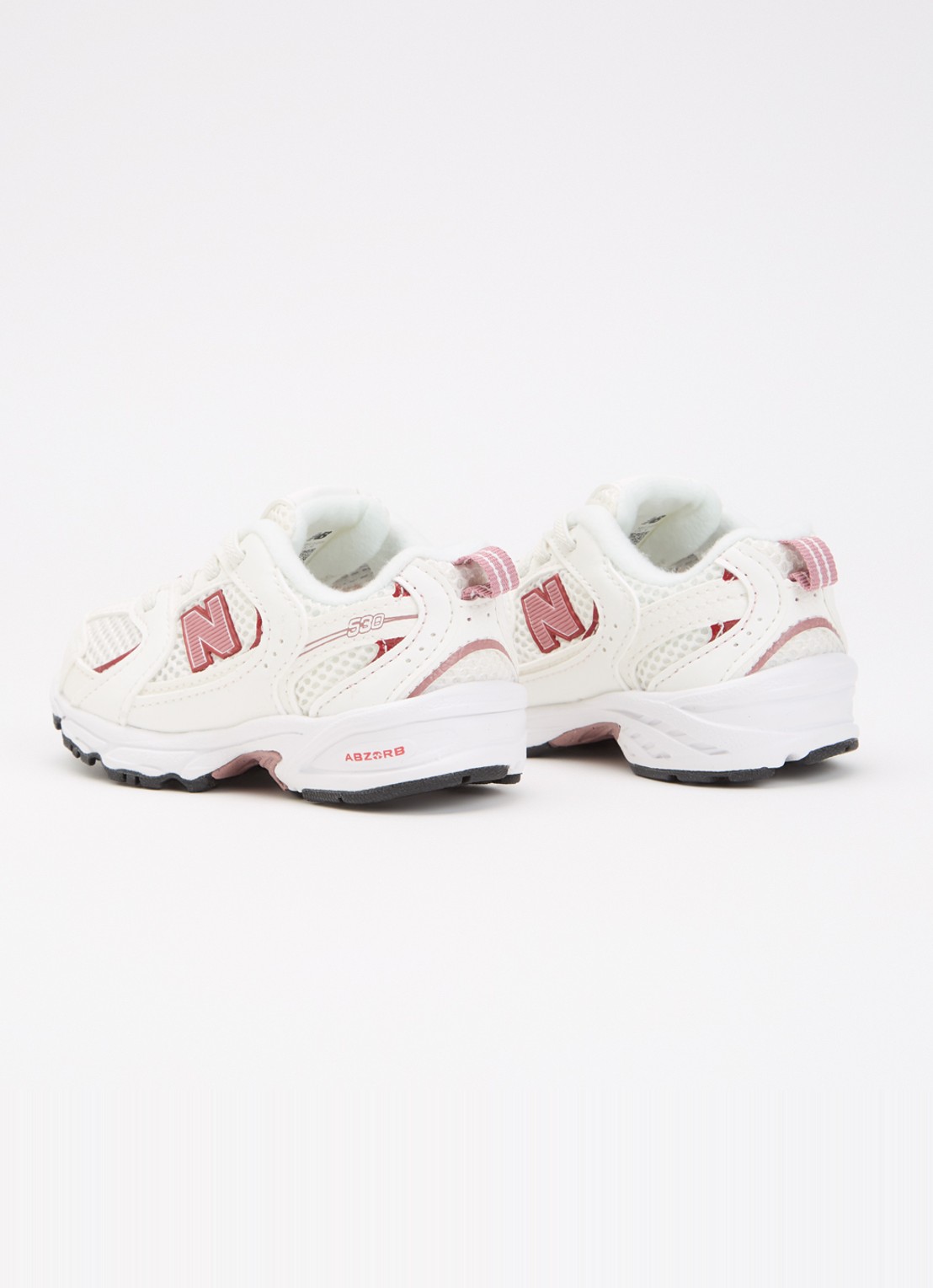New Balance 530 sneaker met mesh details - achterkant wit