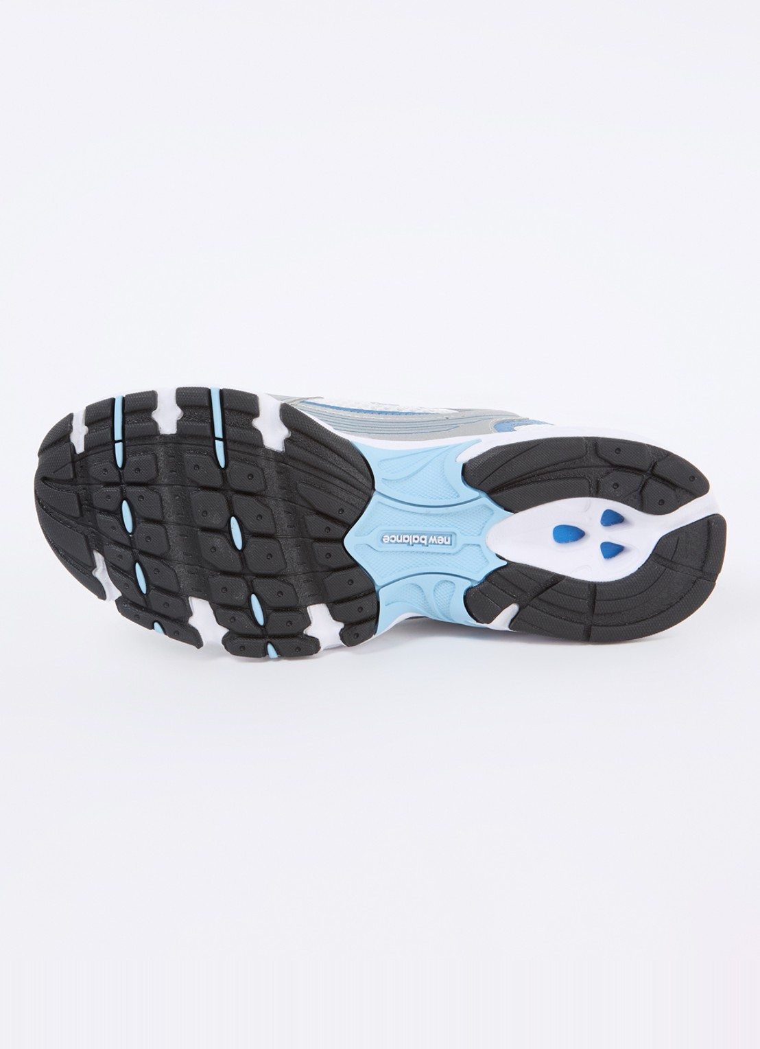 New Balance 530 sneaker van mesh met leren details - detail 5 lichtblauw