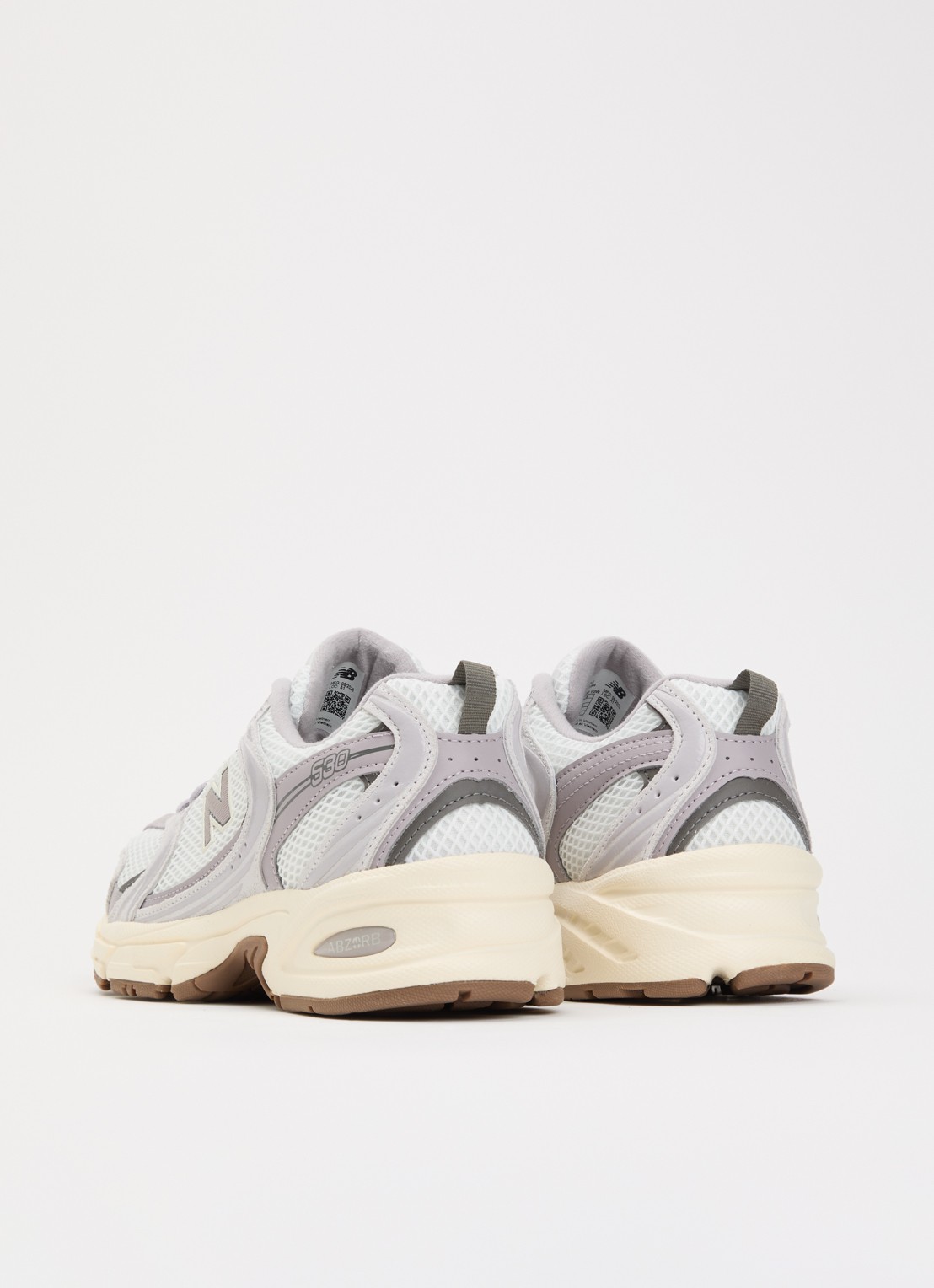 New Balance 530 sneaker van mesh met logo - achterkant 4 lila