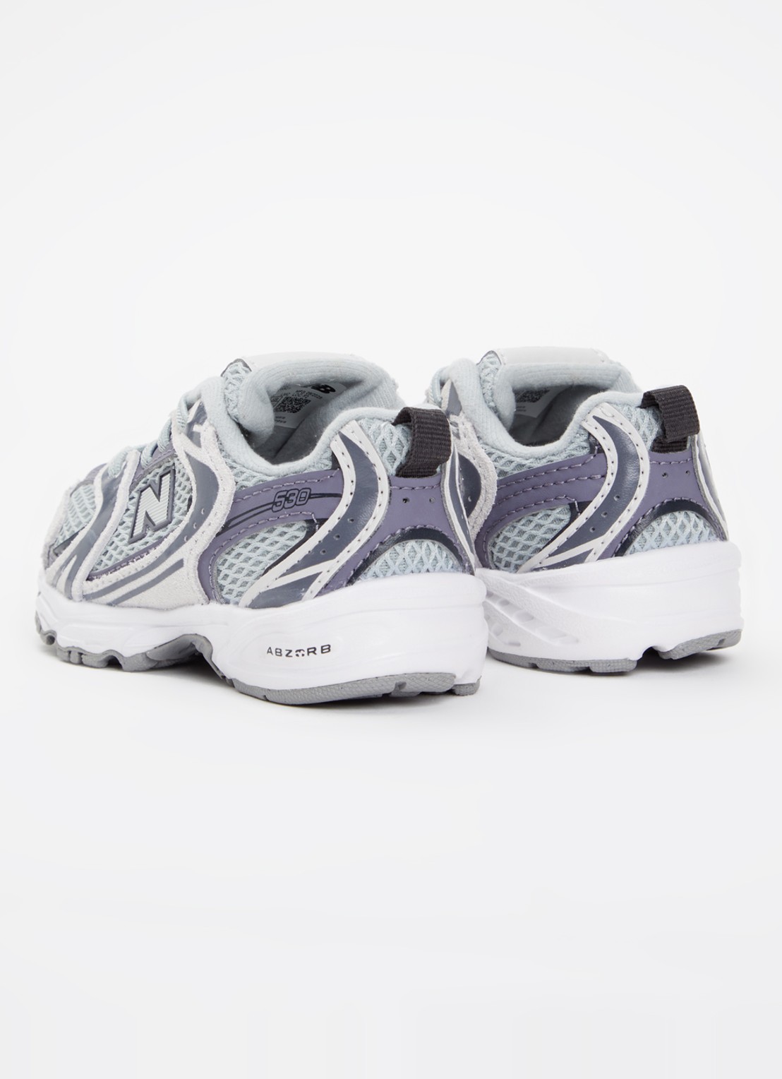 New Balance 530 sneaker van mesh met logo - achterkant 3 lindegroen