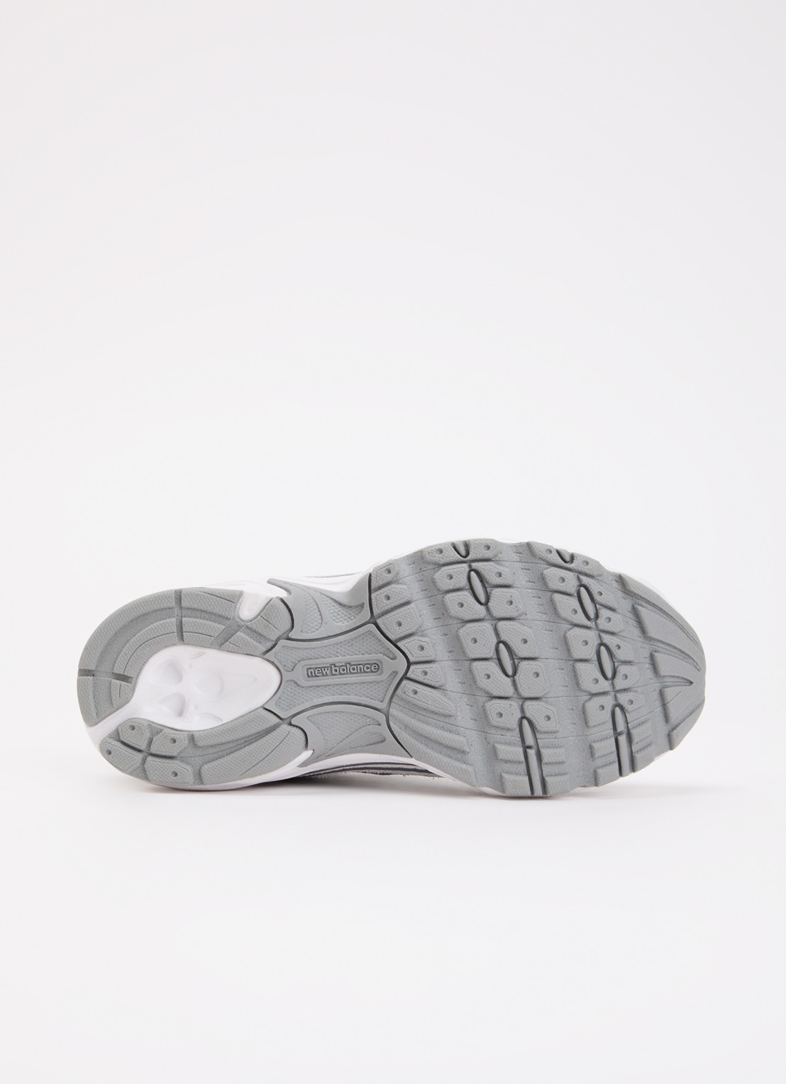 New Balance 530 sneaker van mesh met logo - detail 4 grijs