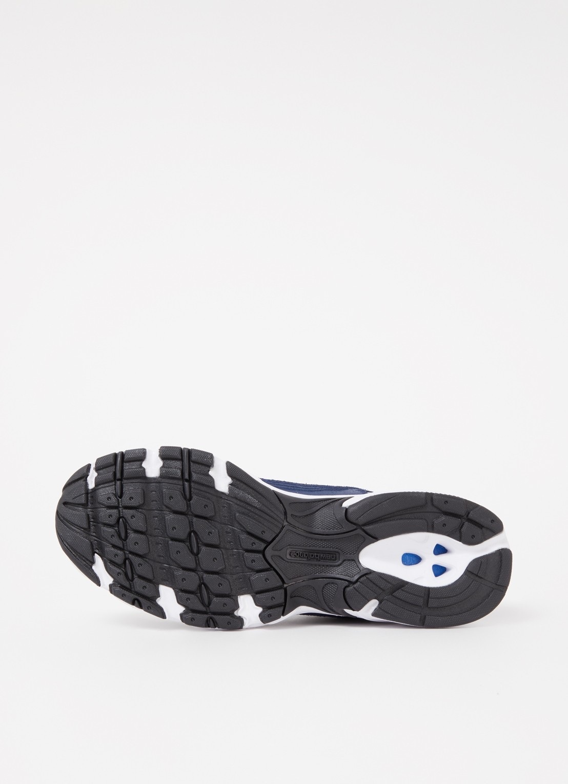 New Balance 530 sneaker van mesh met suède details - detail 4 donkerblauw