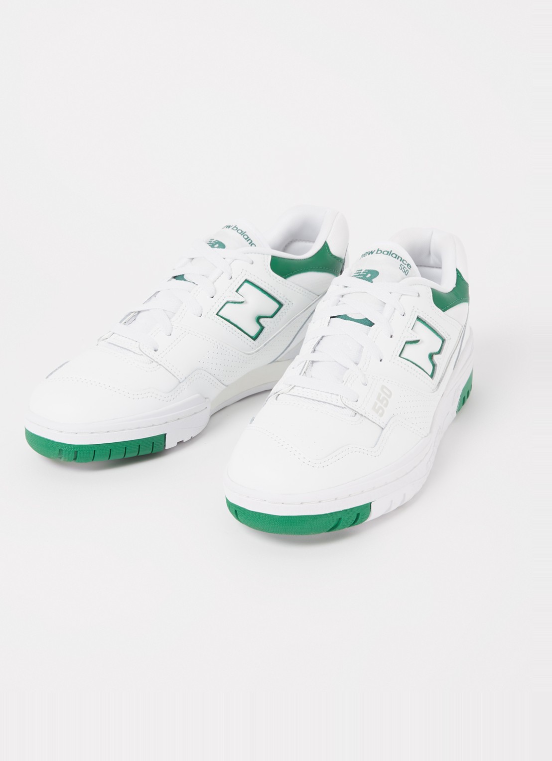 New Balance 550 sneaker van leer  - detail 2 wit