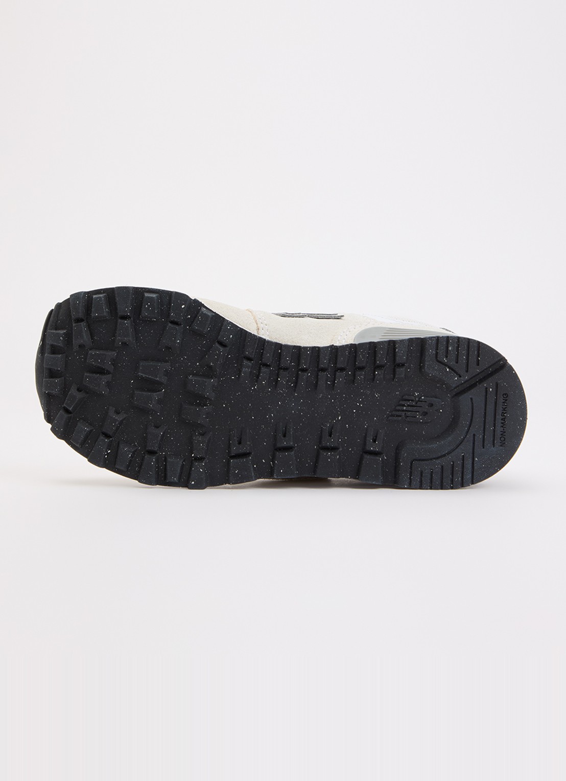 New Balance 574 sneaker met suède details - detail 3 gebroken wit
