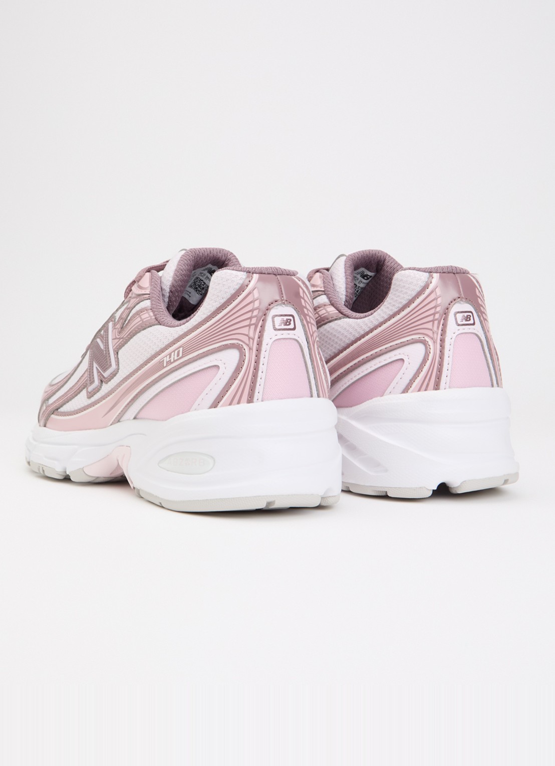 New Balance 740 sneaker met logo en details van mesh - achterkant 5 roze