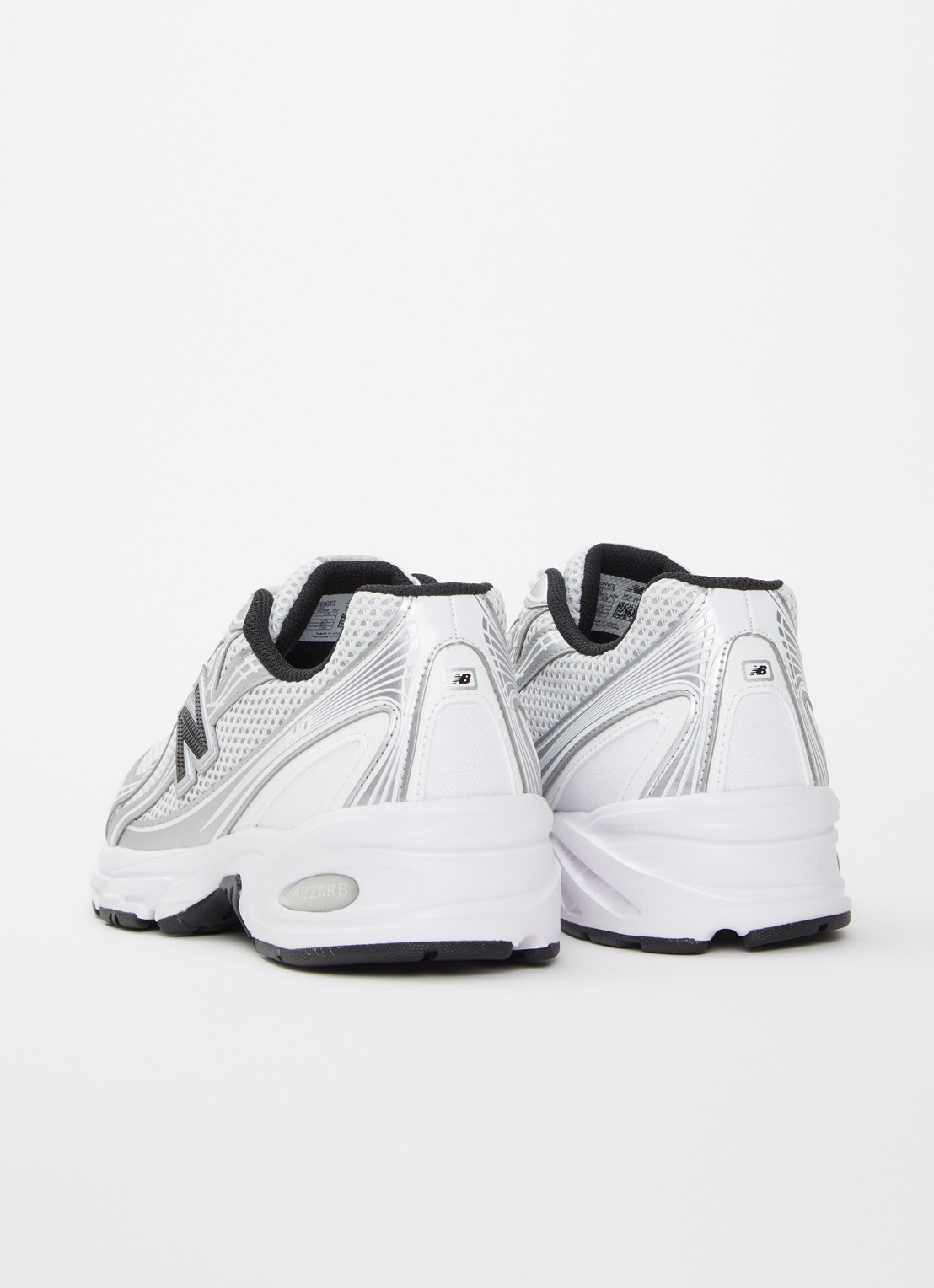 New Balance 740 sneaker met mesh details - achterkant 6 wit