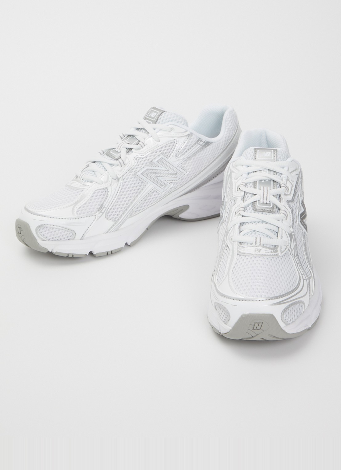 New Balance 740 sneaker met mesh details - detail 4 wit