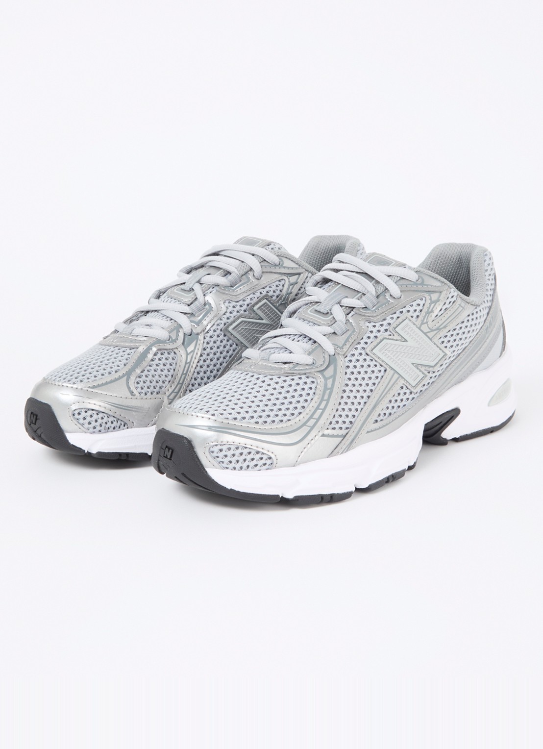 New Balance 740 sneaker met mesh details - detail 3 zilver