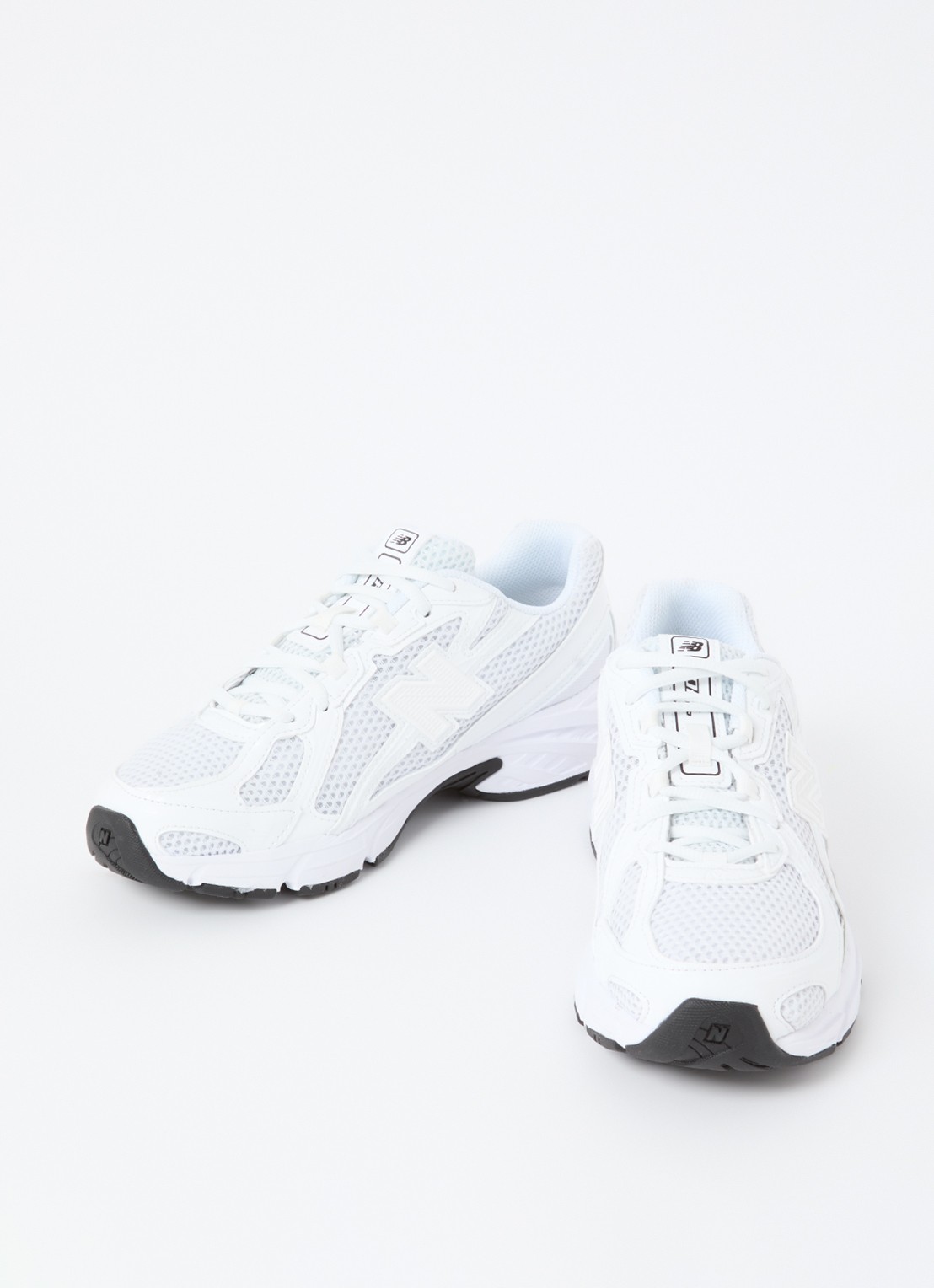 New Balance 740 sneaker met mesh details - detail wit