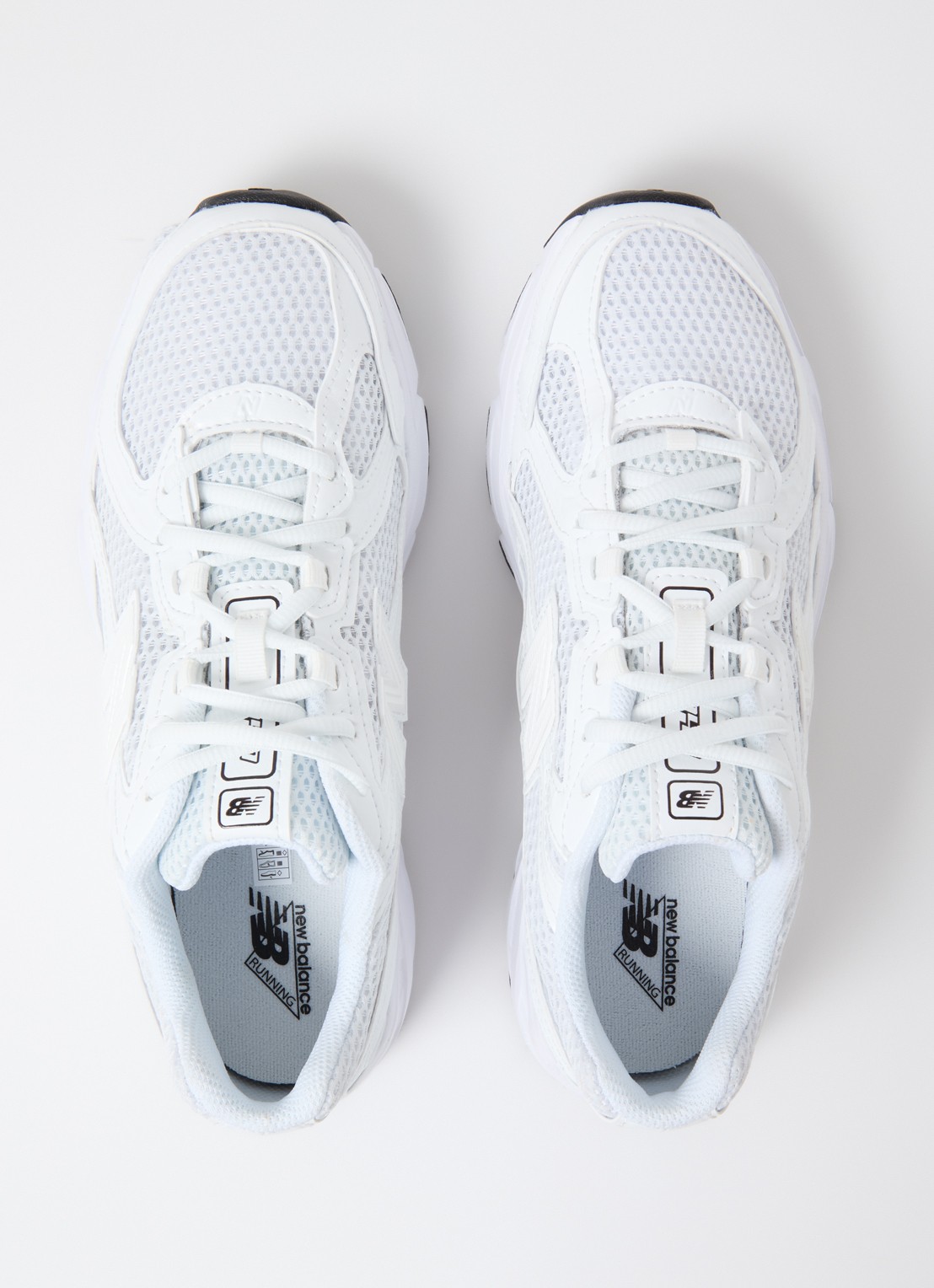 New Balance 740 sneaker met mesh details - detail 2 wit