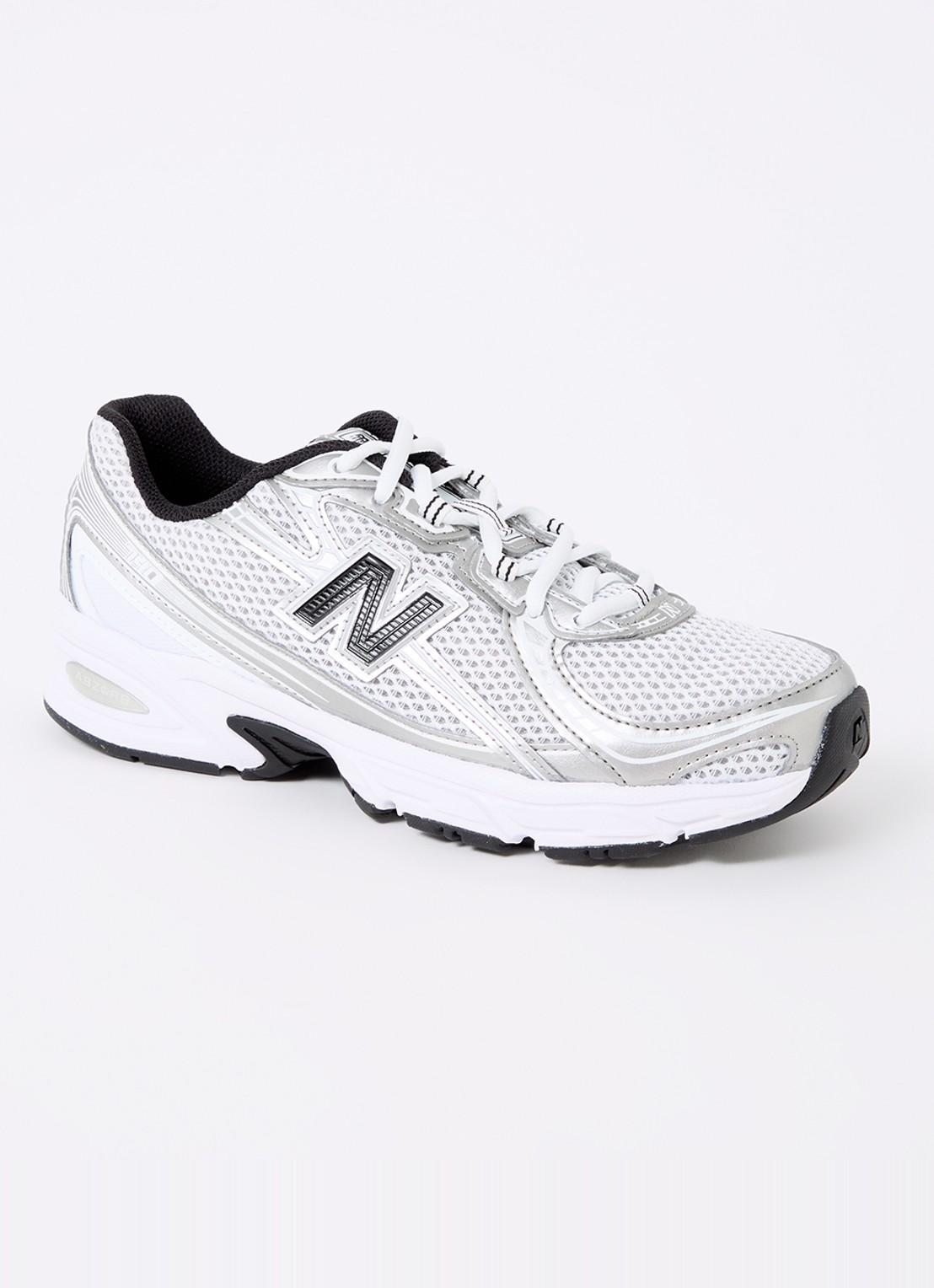 New Balance 740 sneaker met mesh details - voorkant 5 grijs