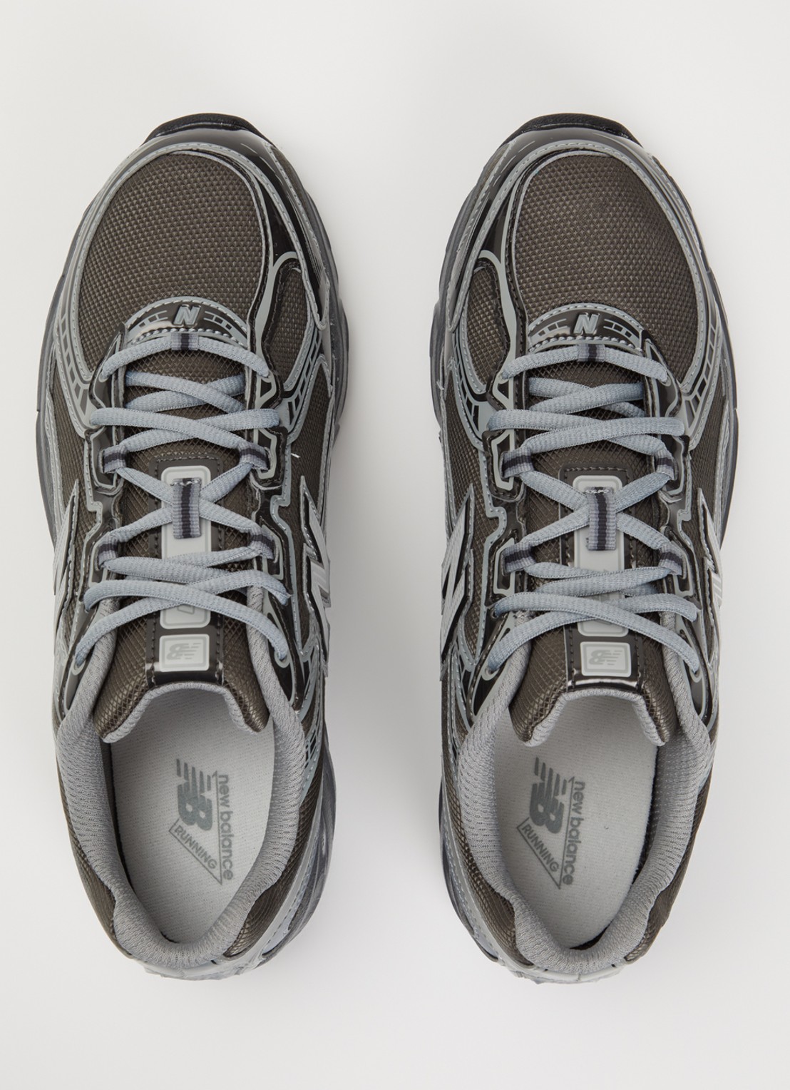 New Balance 740 sneaker met mesh details - detail 2 middengrijs