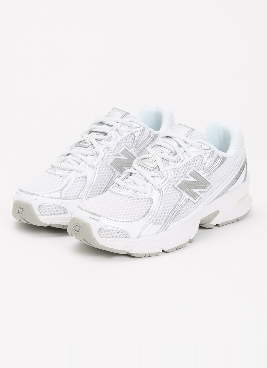 New Balance 740 sneaker met mesh details - detail 2 wit