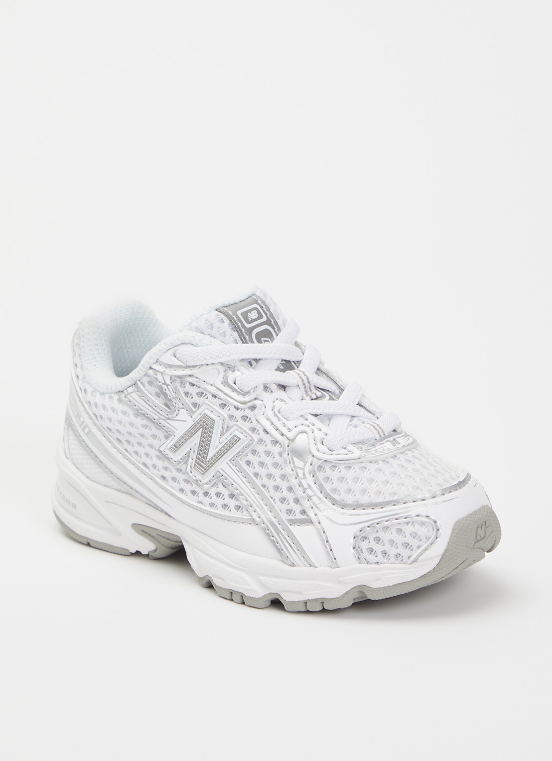 New Balance 740 sneaker met mesh details - voorkant 2 wit