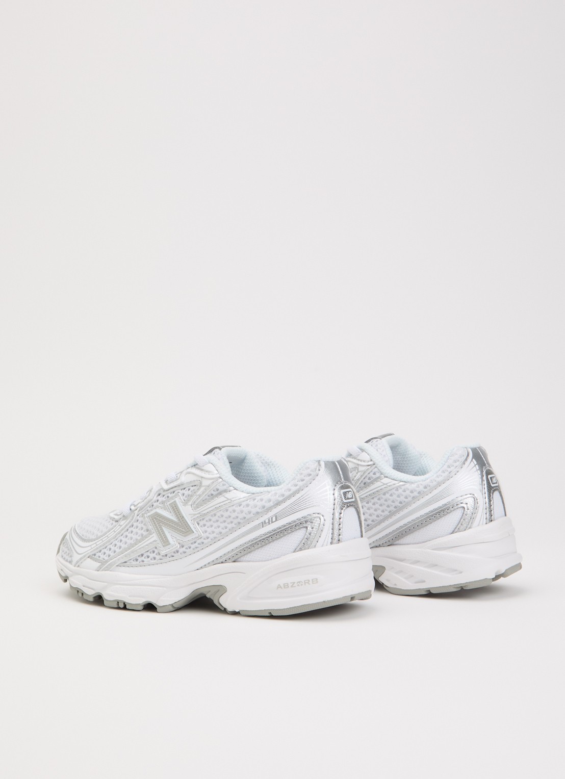 New Balance 740 sneaker met mesh details - achterkant 4 wit