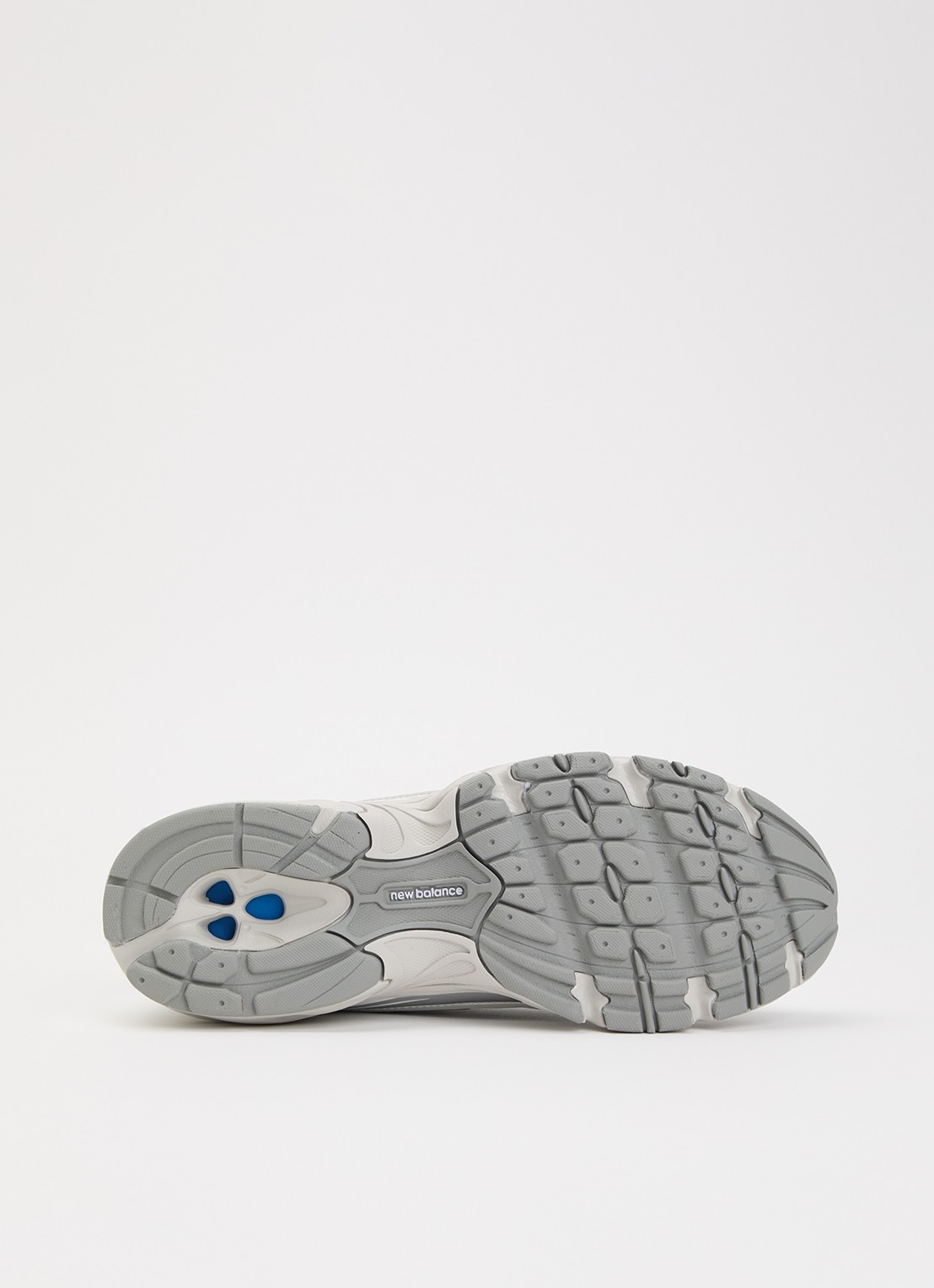 New Balance 740 sneaker met metallic finish en logo - detail 4 zilver