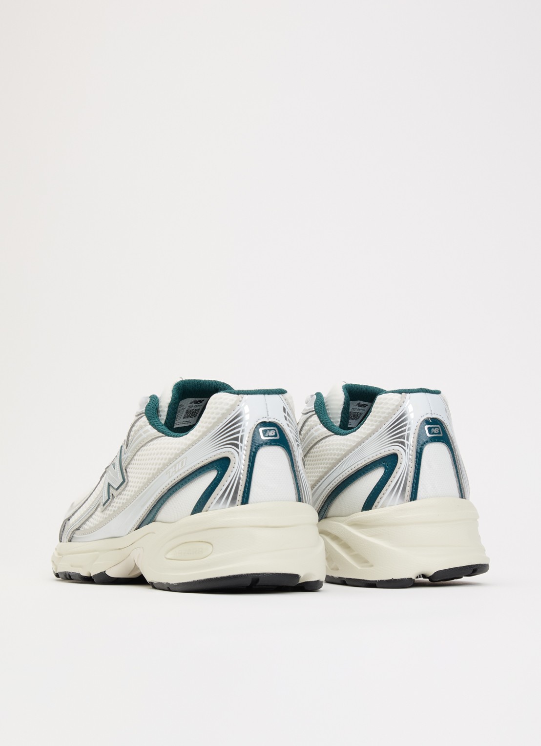 New Balance 740 sneaker van mesh met logo - achterkant 2 wit