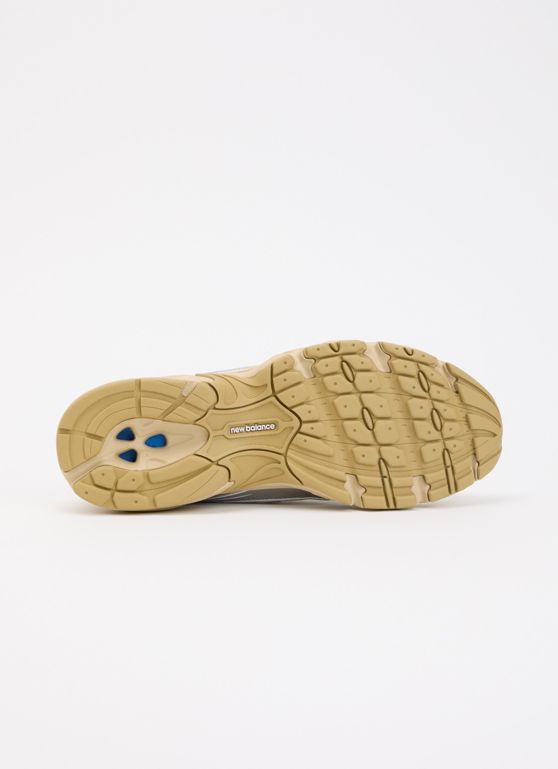 New Balance 740 sneaker van mesh met logo - detail 3 creme