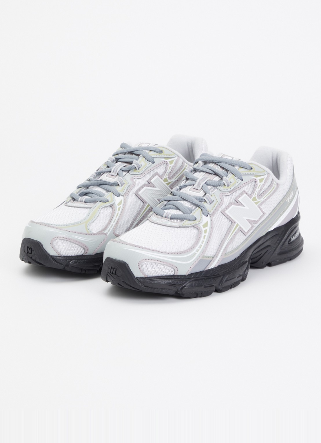 New Balance 740 sneaker van mesh met logo - detail 3 lila
