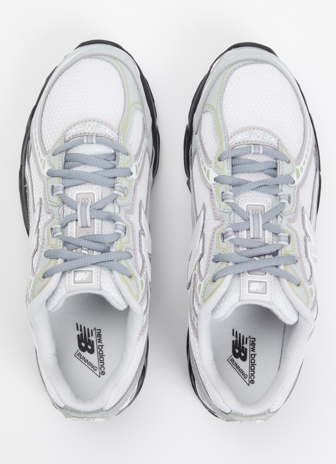 New Balance 740 sneaker van mesh met logo - detail 4 lila