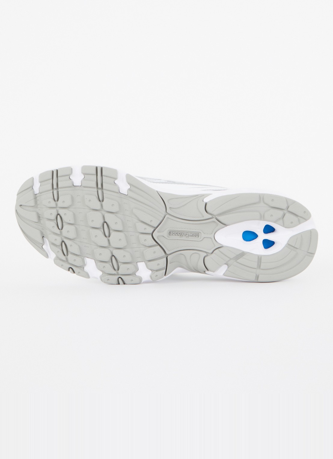 New Balance 740 sneaker van mesh met metallic finish - detail 4 wit