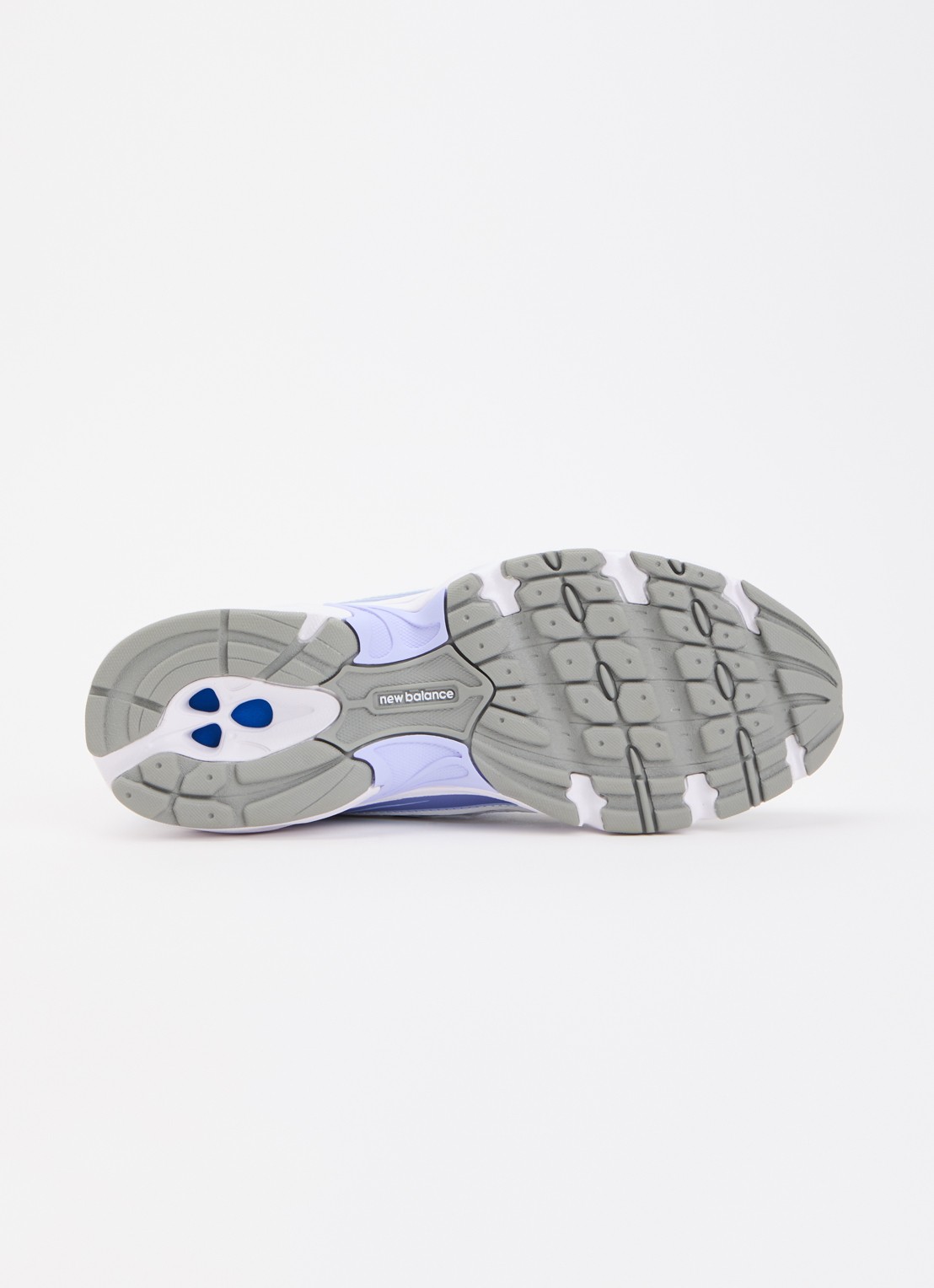 New Balance 740 sneaker van mesh met metallic finish - detail 5 blauw