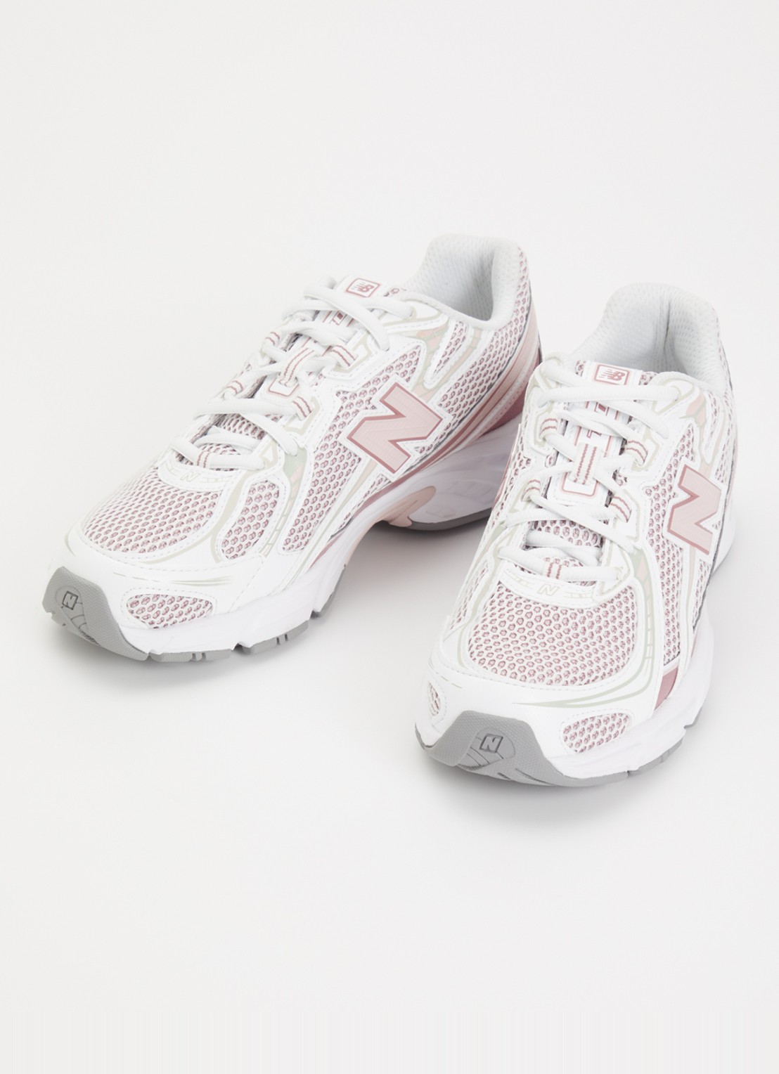 New Balance 740 sneaker van mesh met metallic finish - detail 2 roze