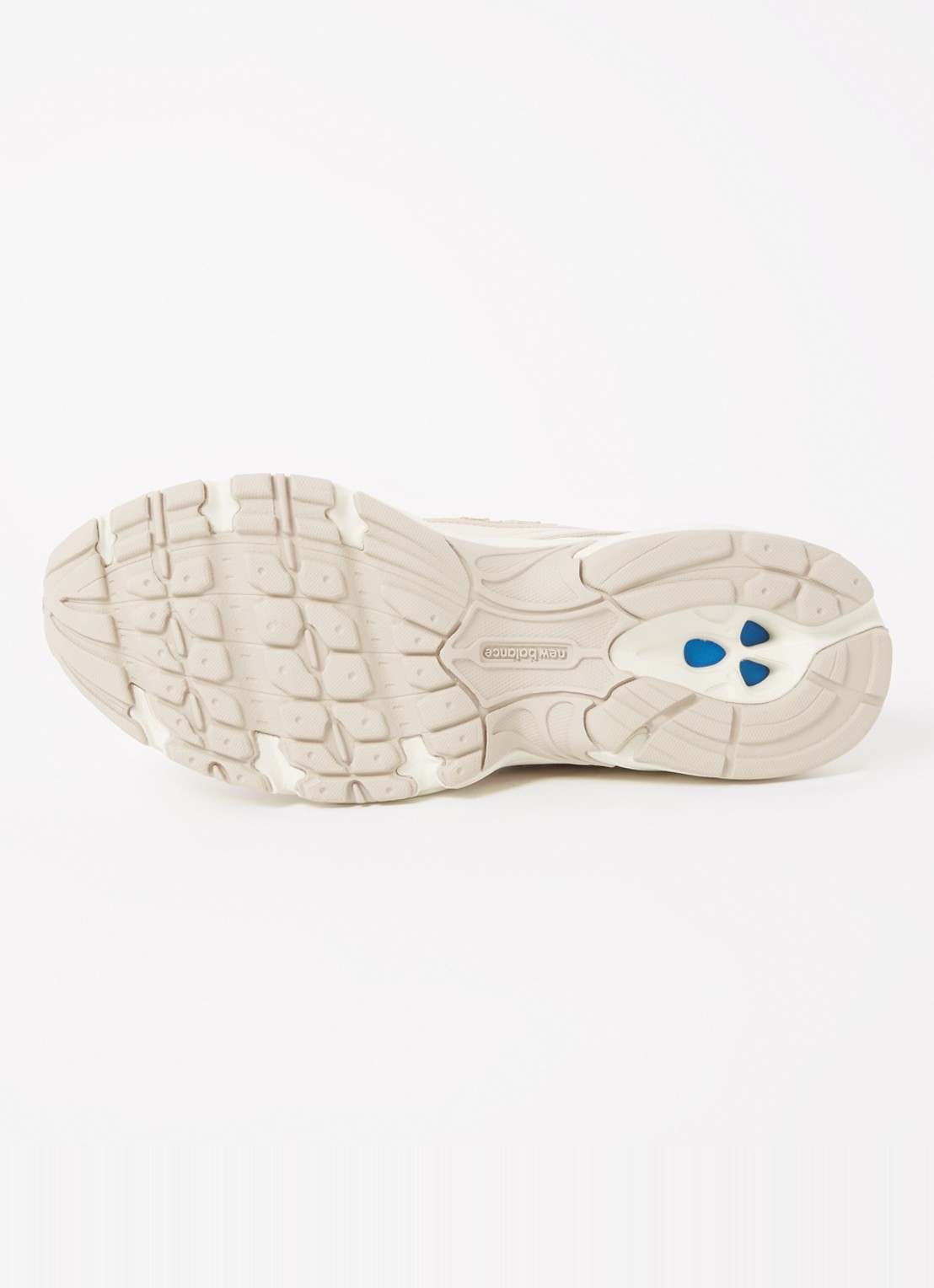 New Balance 740 sneaker van mesh met suède details - detail 4 beige