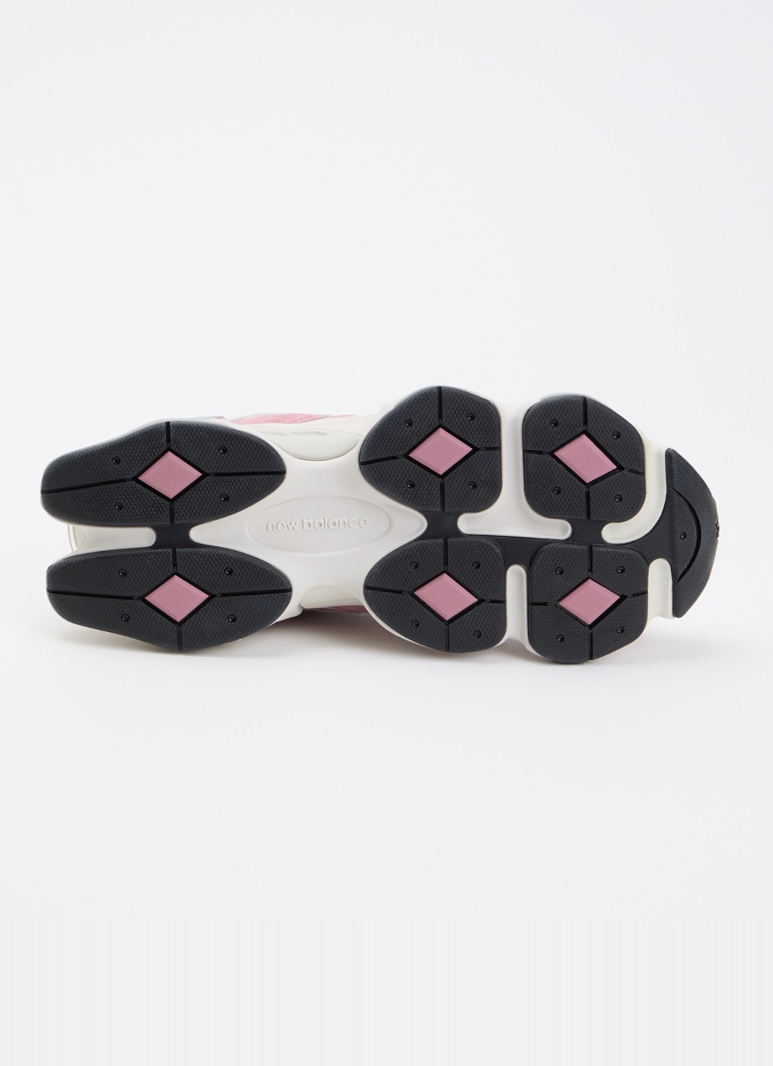 New Balance 9060 sneaker met mesh details en logo  - detail 4 roze